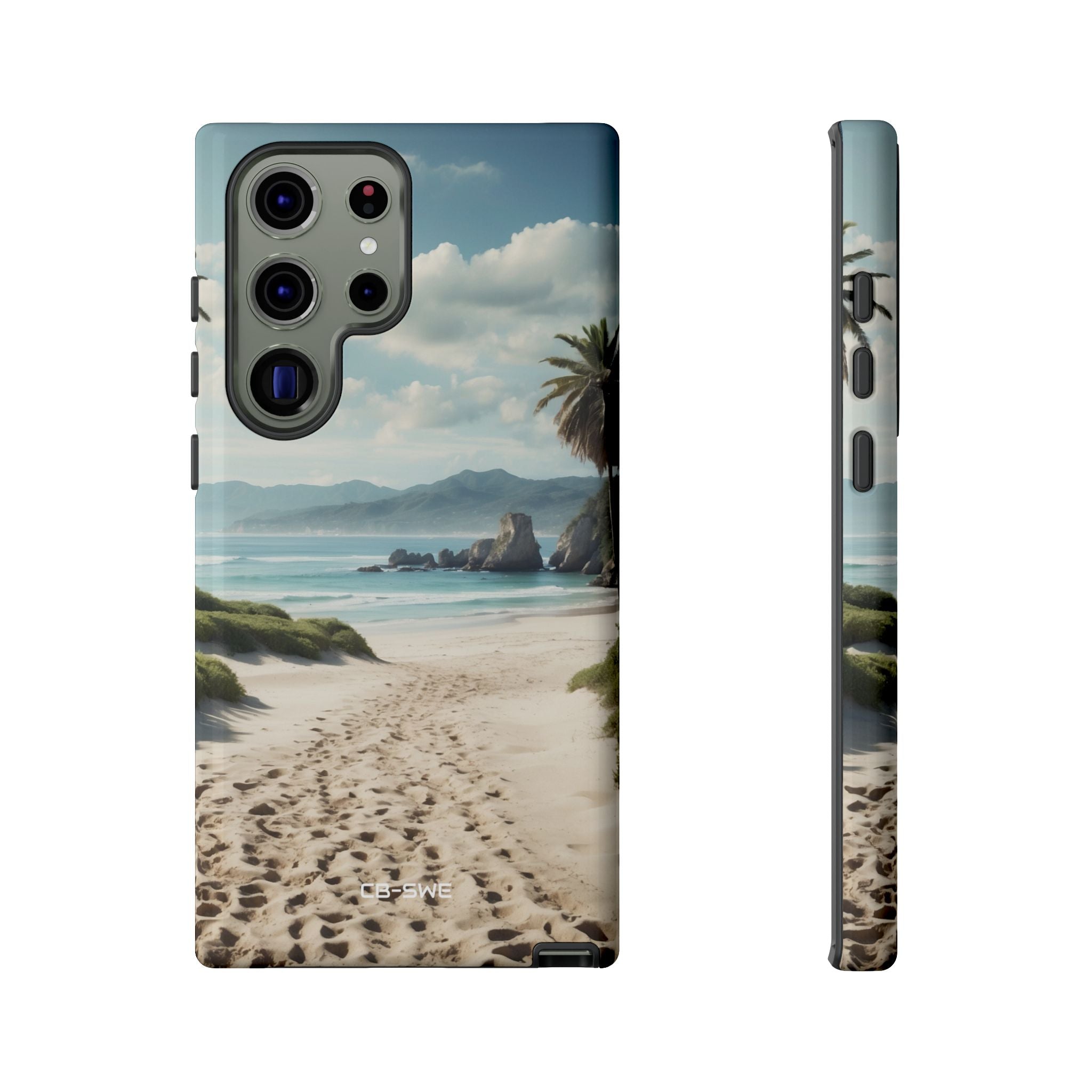 Footprints Trace Sand - Samsung Case