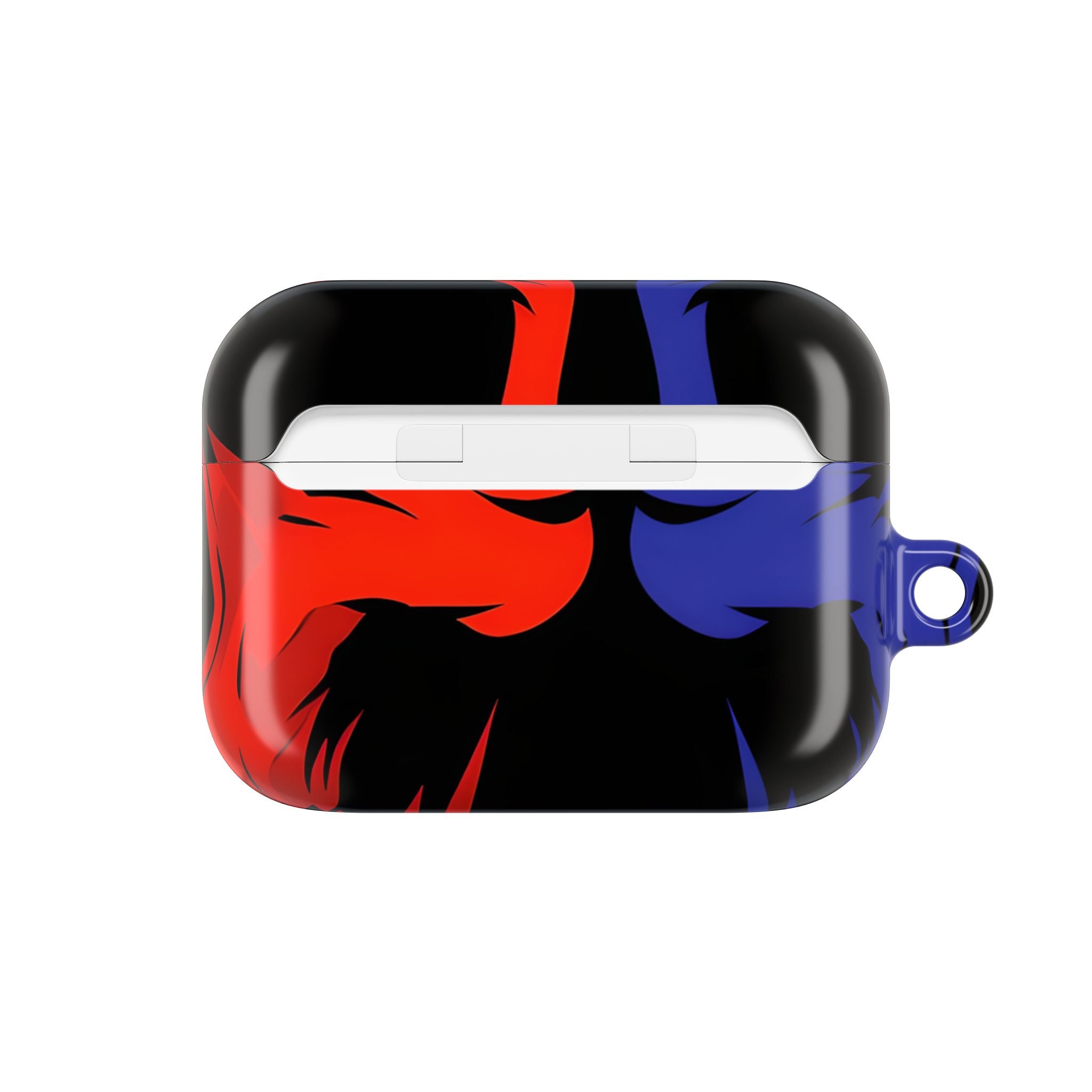 Dual Skulls RedBlue - AirPods Case