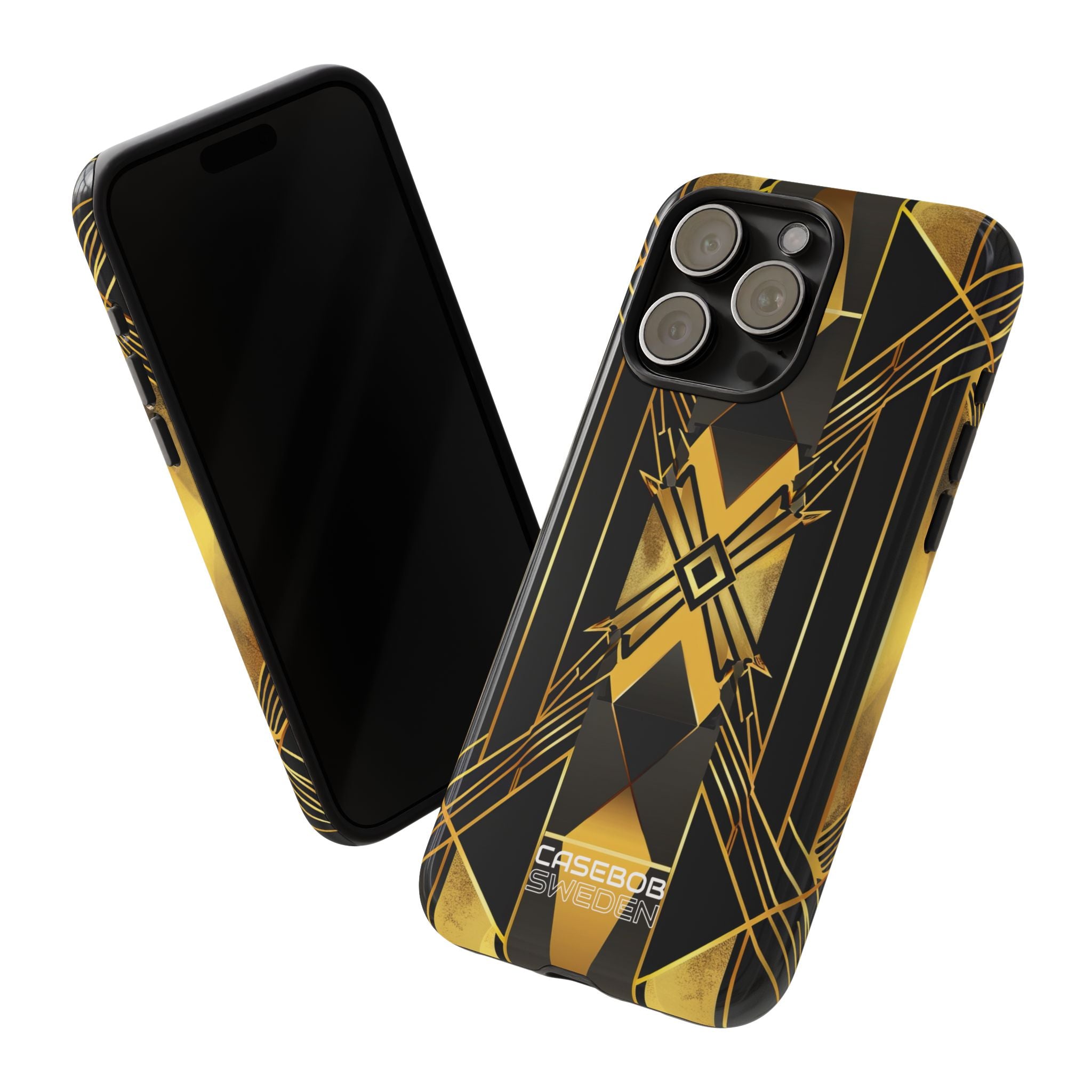 Golden Deco Symphony iPhone 15 - Tough