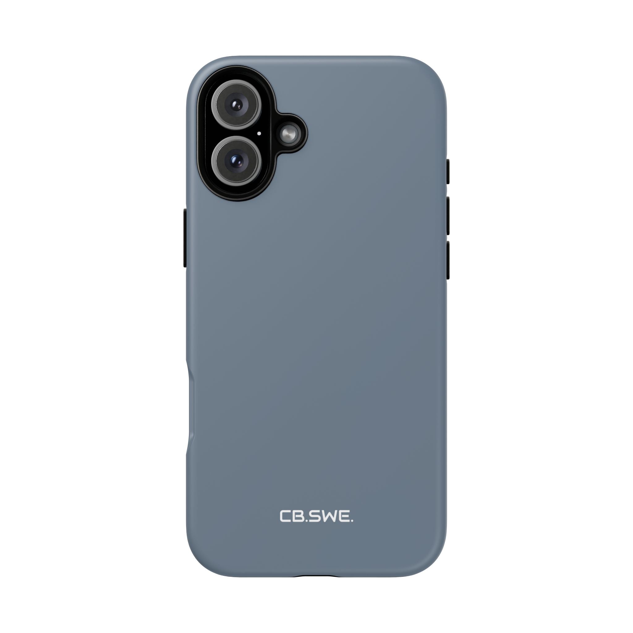 Slate Gray iPhone Case - Tough