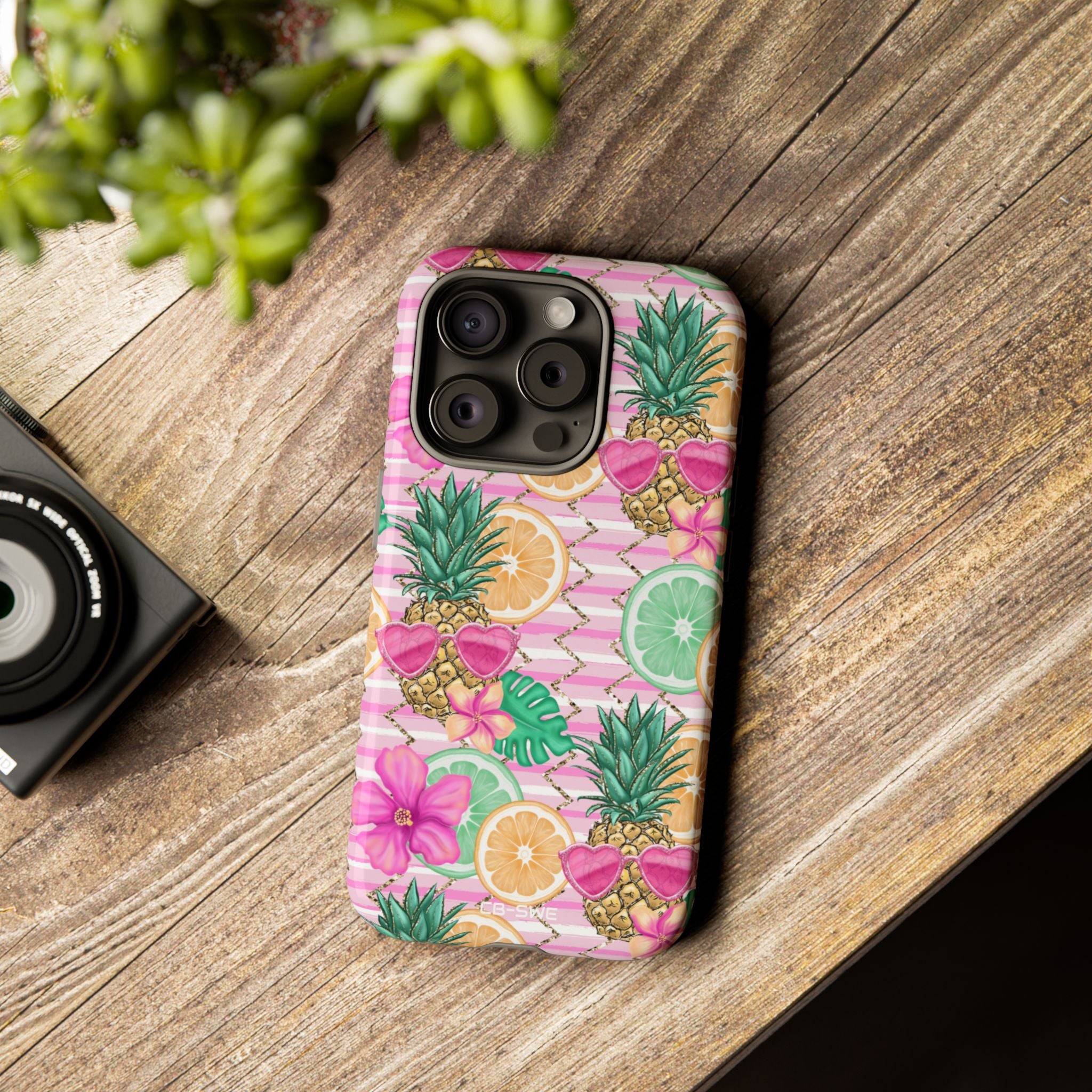 Tropical Fruits Dance - iPhone Case