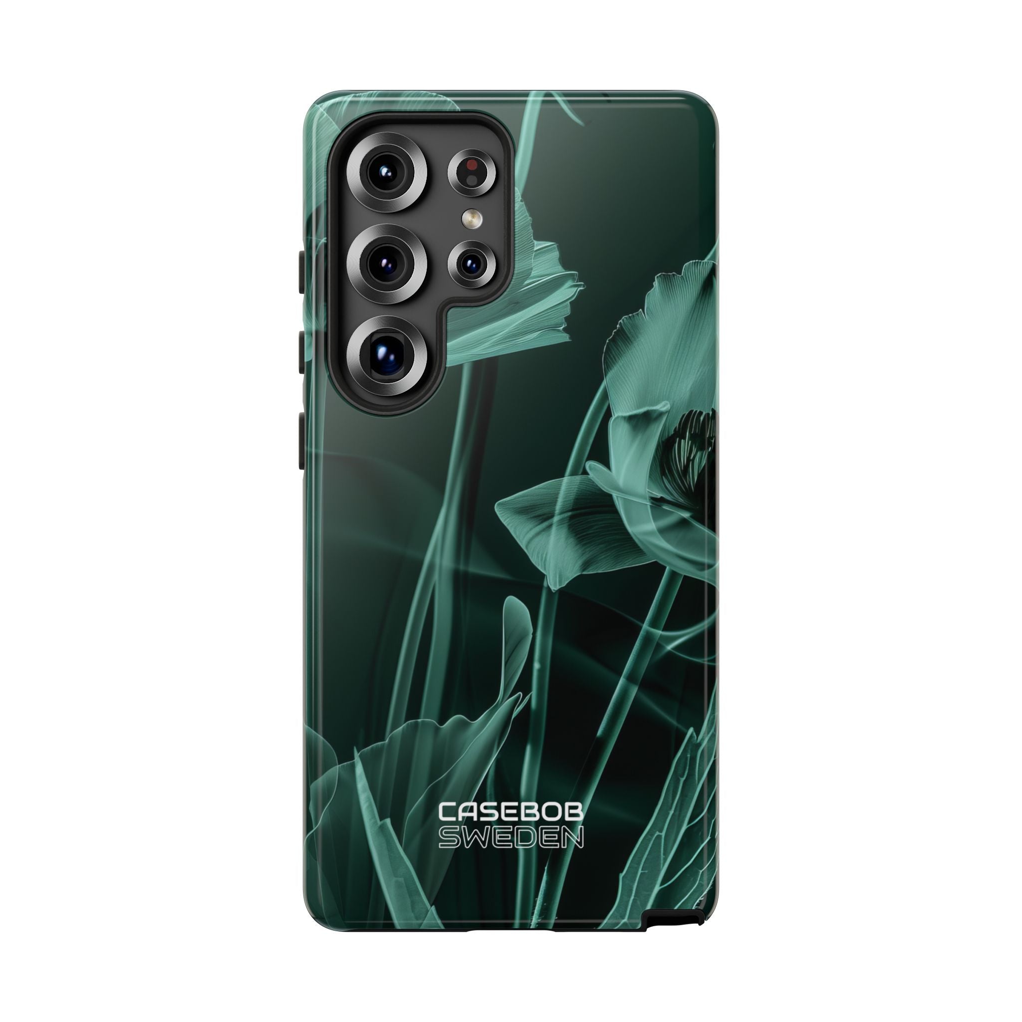 Teal Bloom Radiance Samsung S25 - Tough
