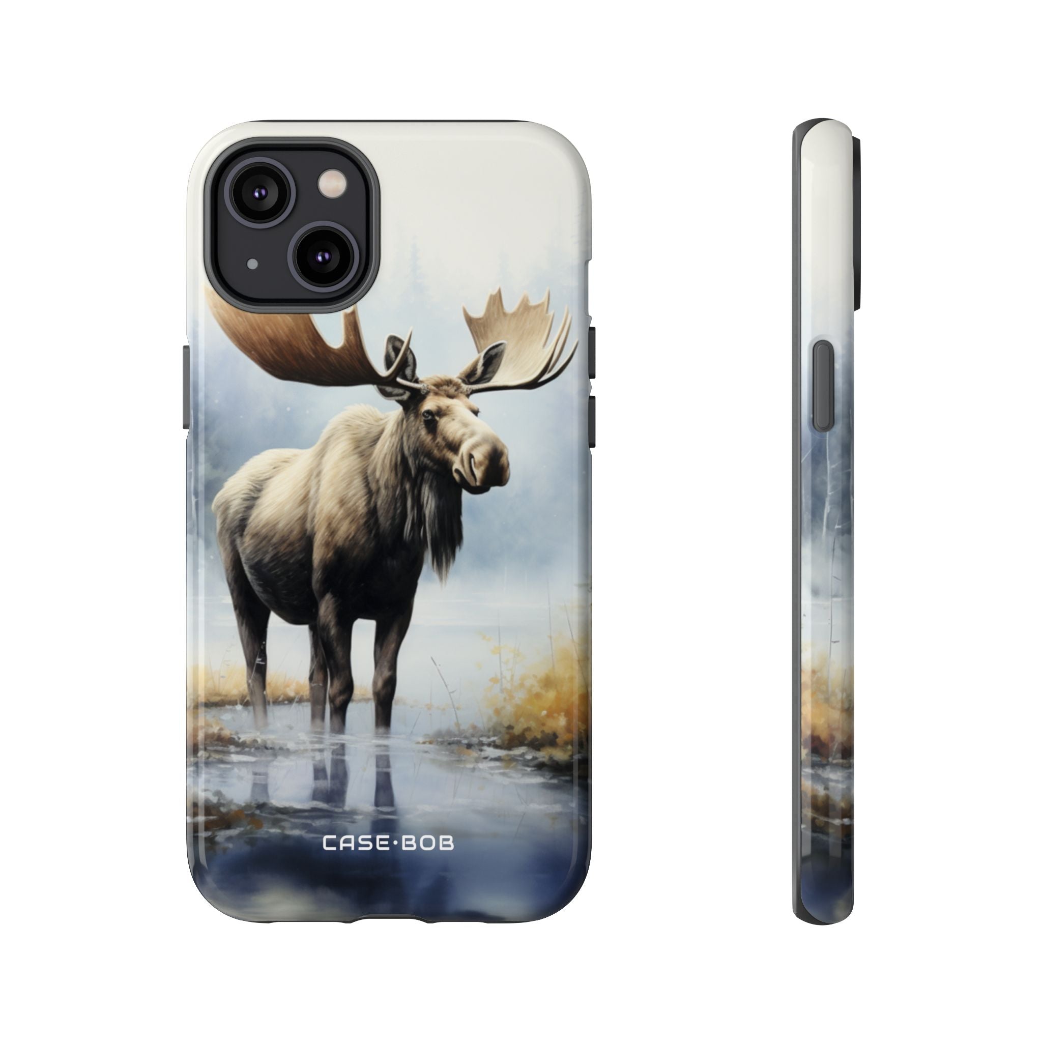 Moose Reflection iPhone 14 Plus Case - Tough