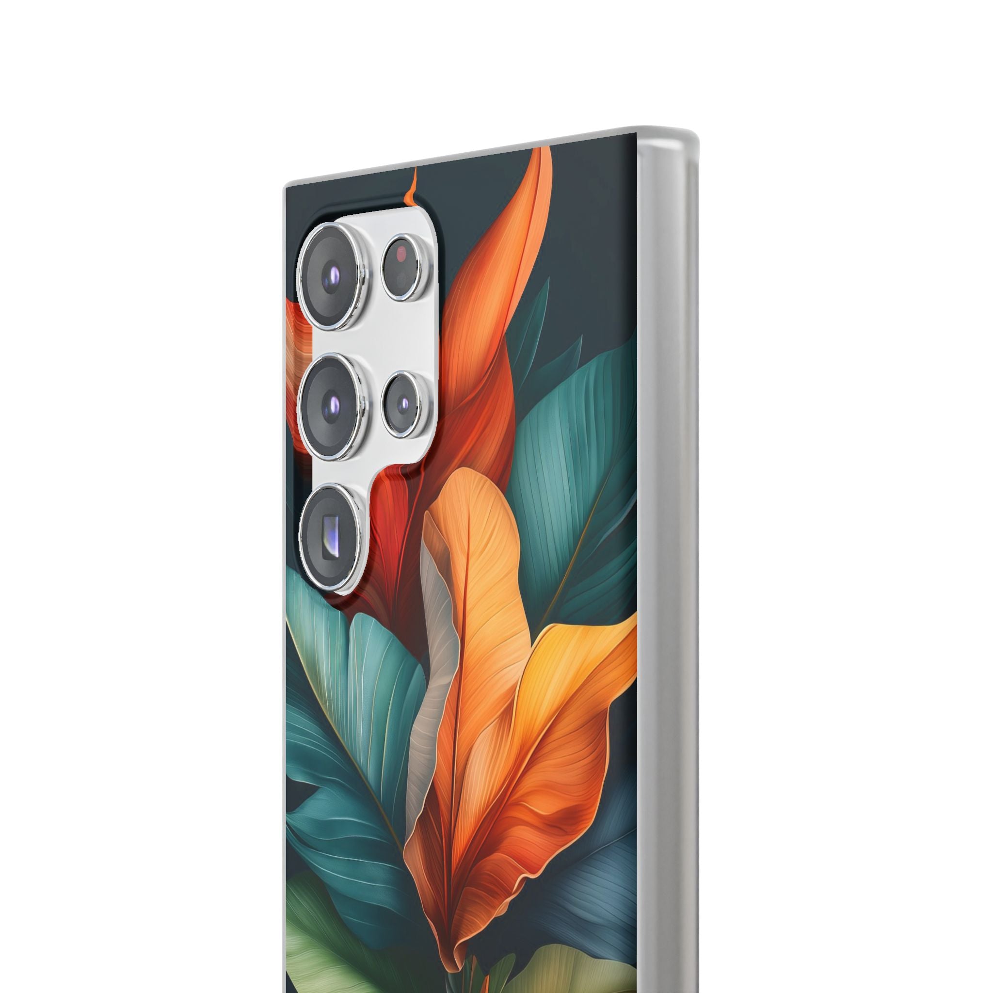 Tropical Leafburst Samsung S23 Ultra Case - Soft