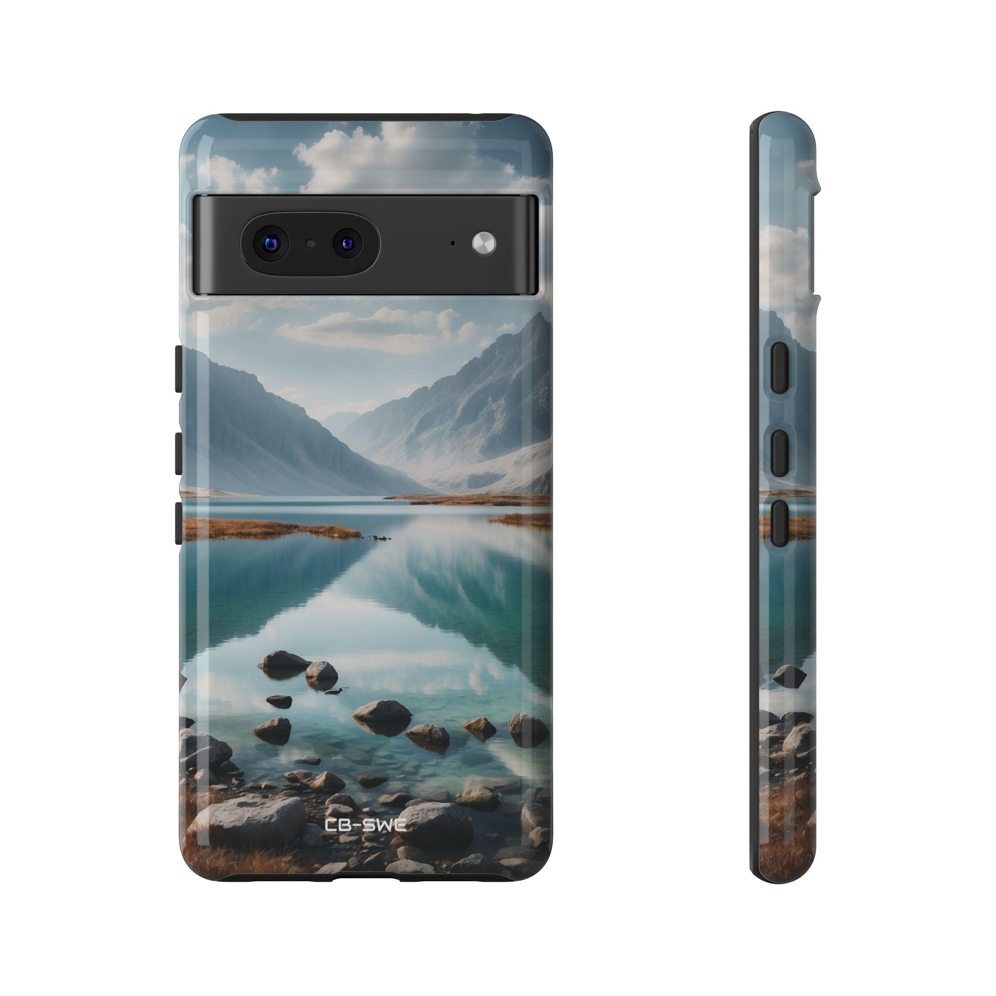 Mountain Reflections Swim - Google Pixel Case