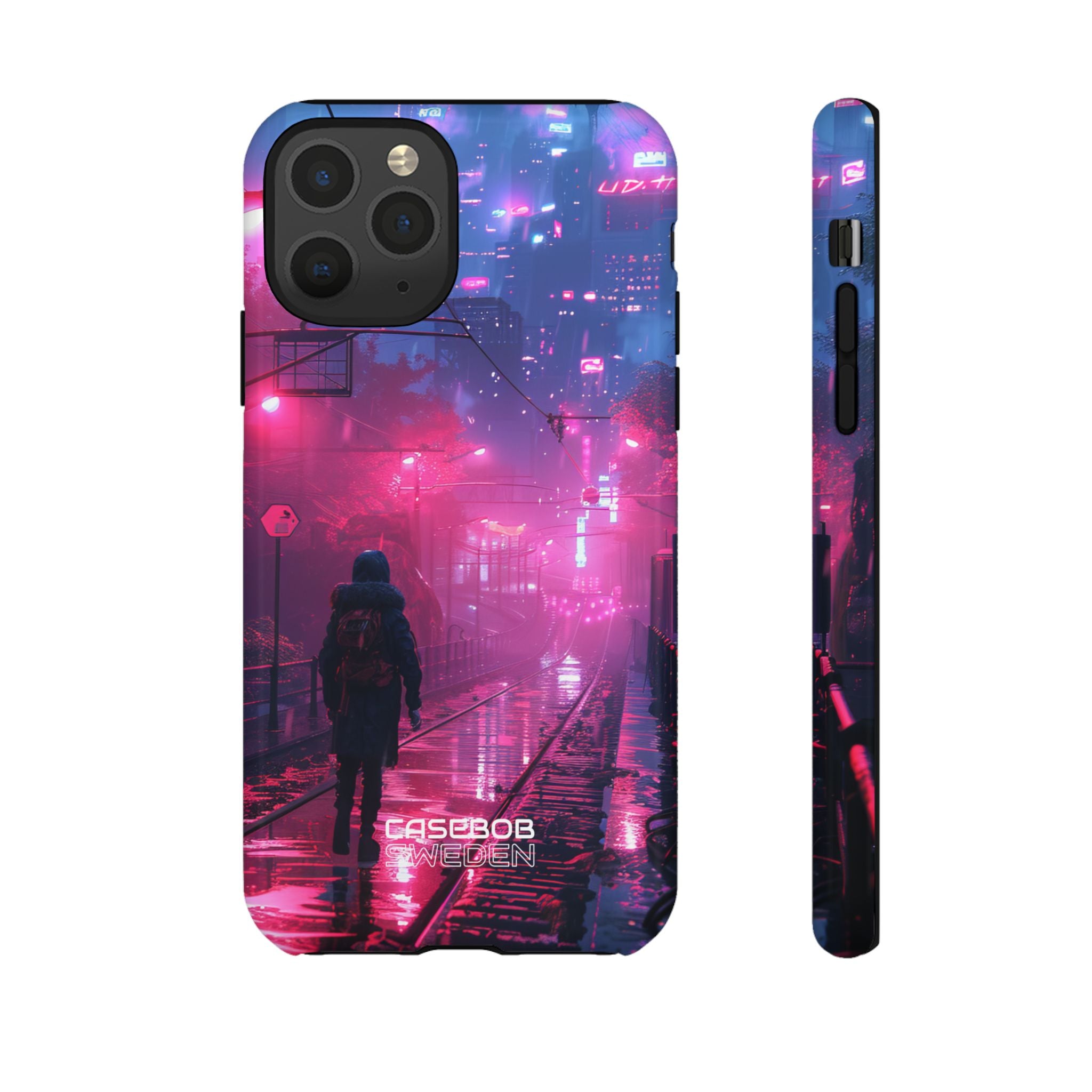 Neon Shadow City iPhone 11 - Tough