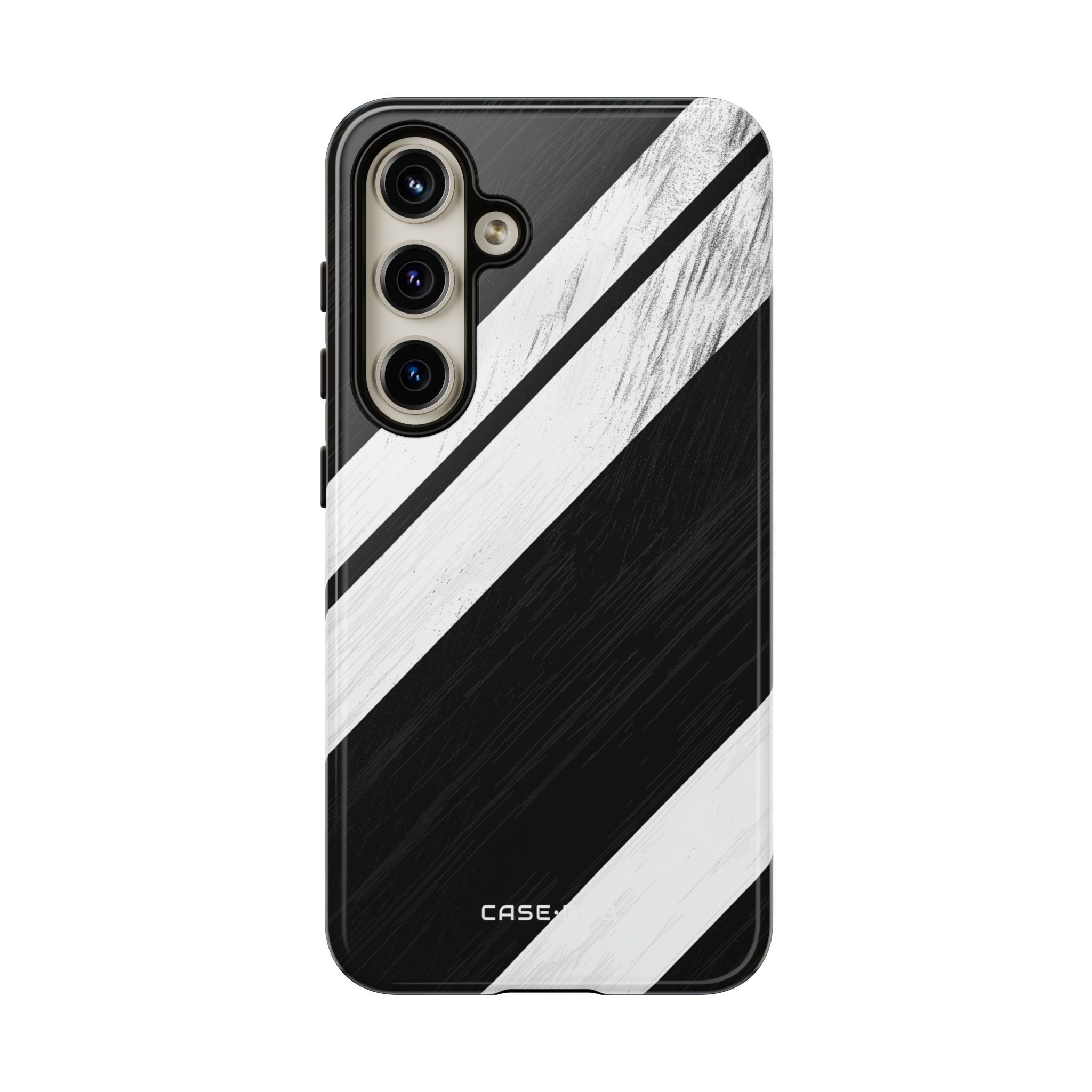 Distressed Stripe Motion Samsung S24 Case - Tough