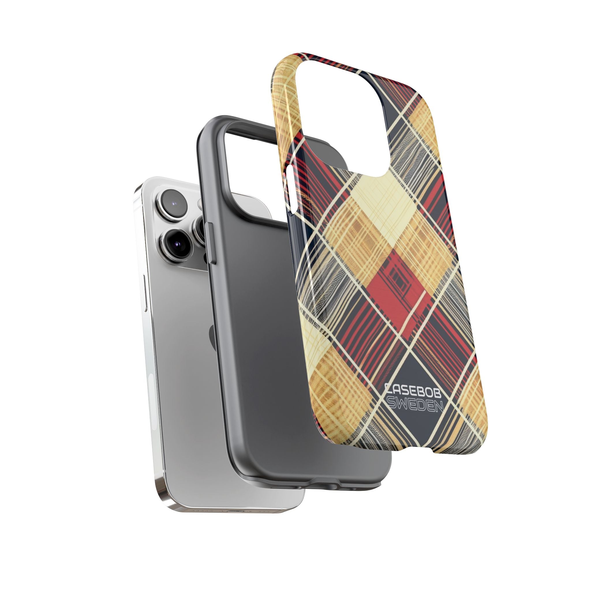 Arazzo a rombi scozzese iPhone 14 - Tough