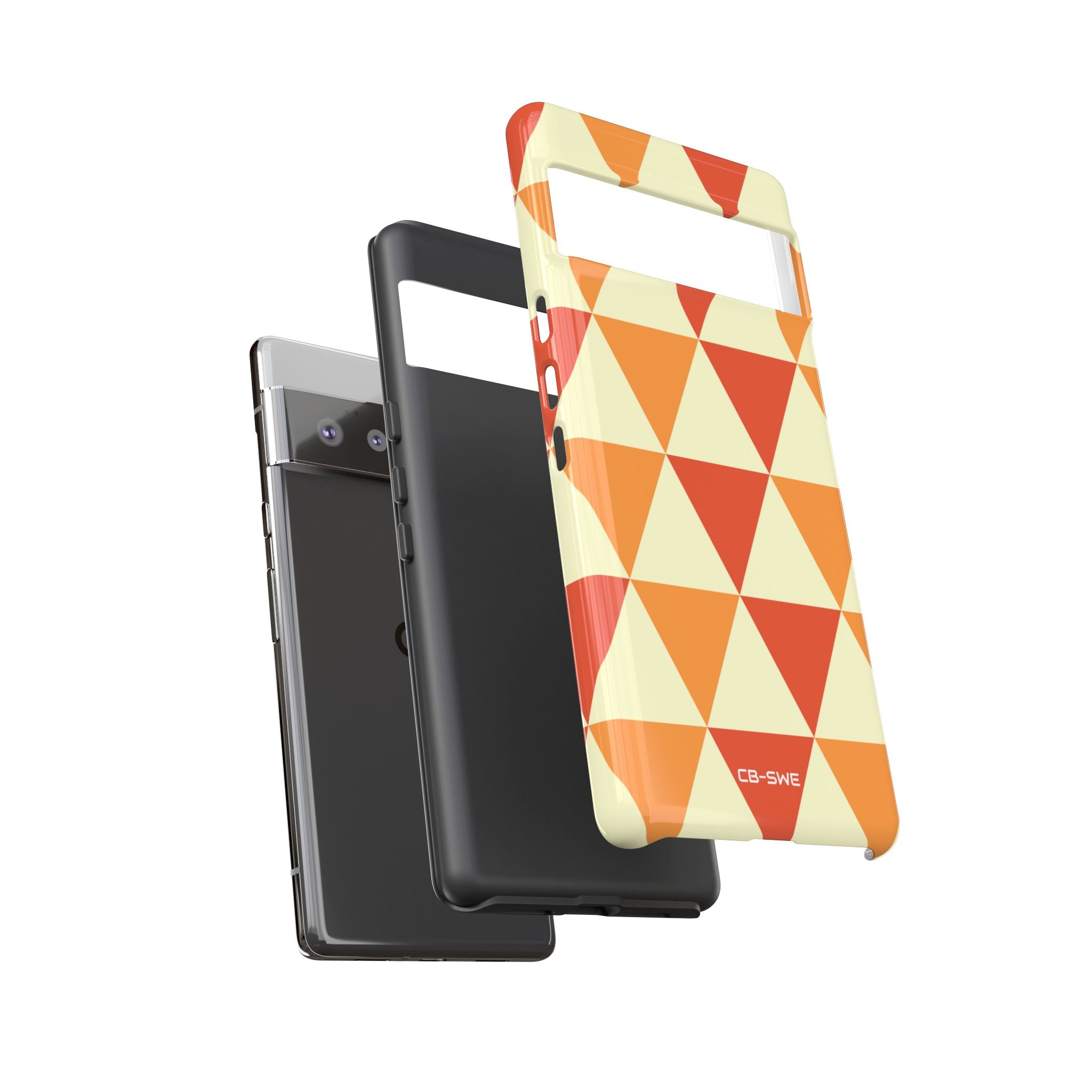 Autumn Triangles Dance - Google Pixel Case