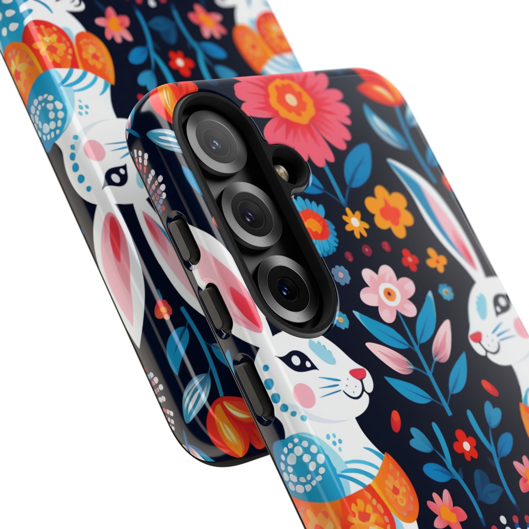 Bunnies Hop Flowers - Samsung Case