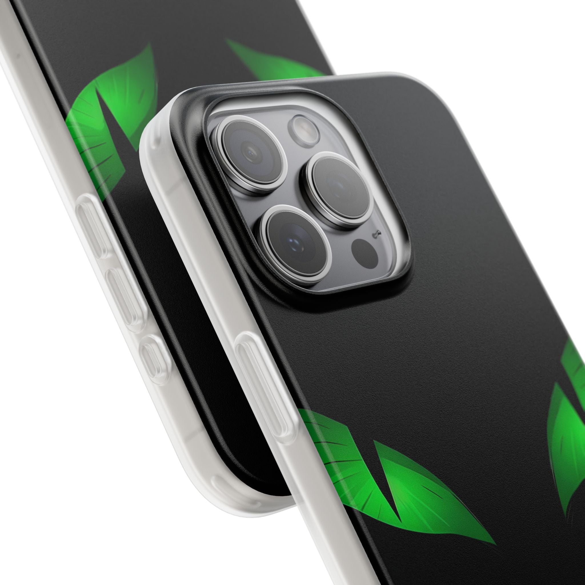 Emerald Gaze iPhone 15 Pro Max Case - Soft