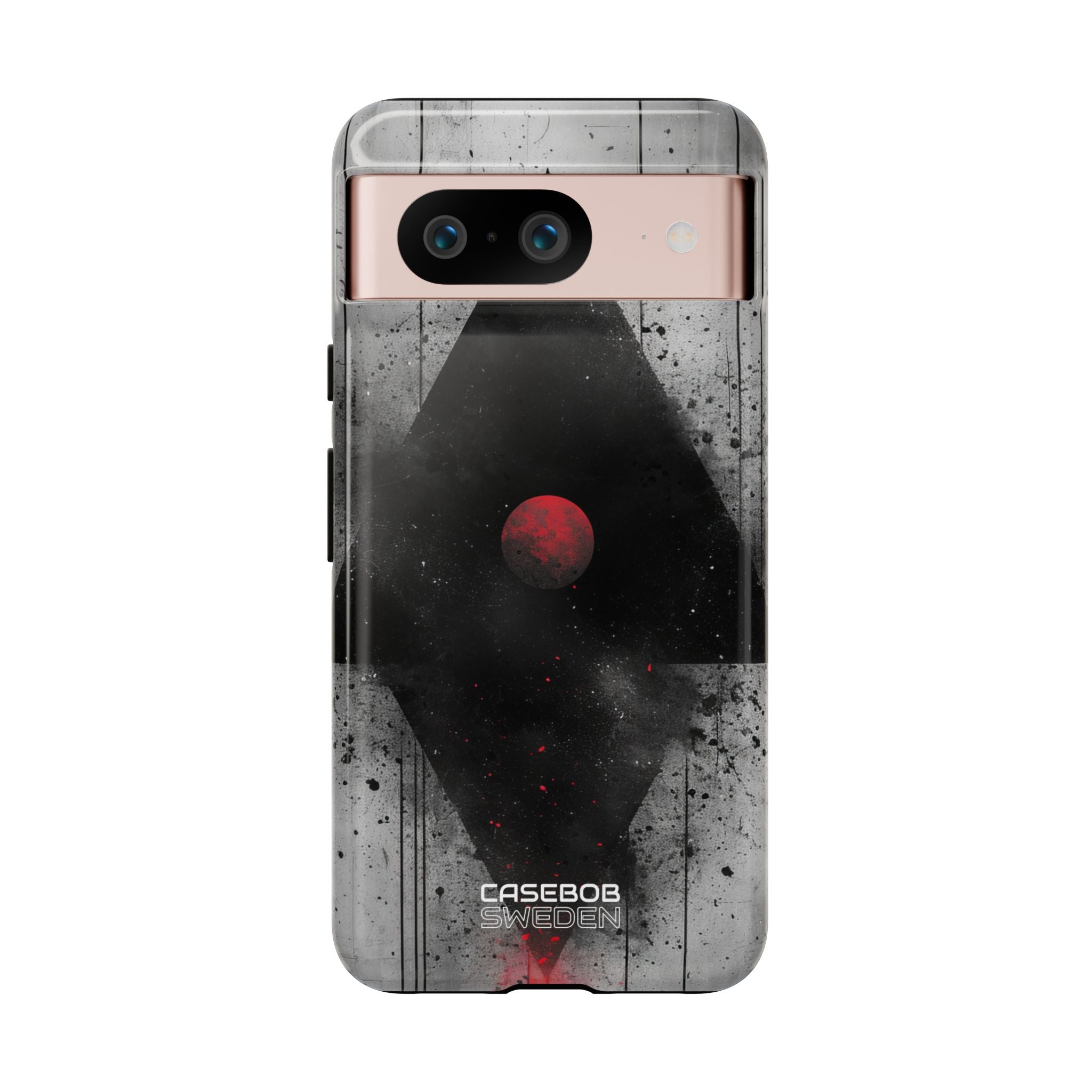 Crimson Core Geometry Google Pixel 8 - Tough
