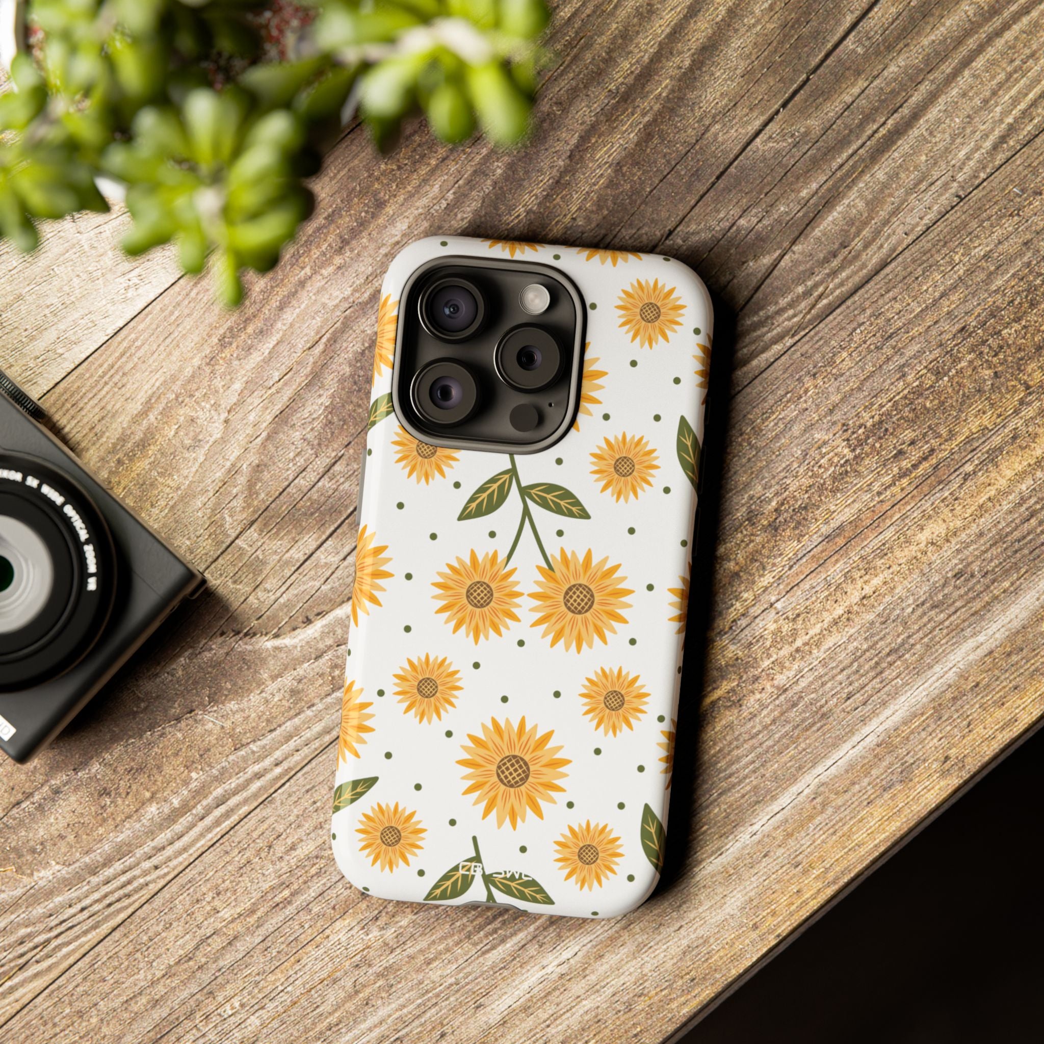 Sunflowers Dance Brightly - iPhone Case