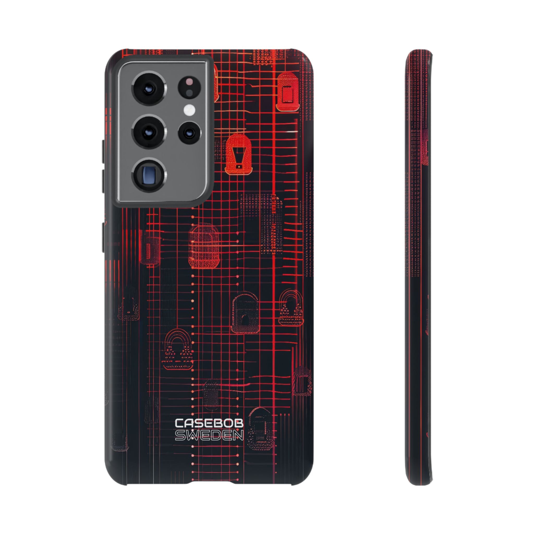 Cyber Locks Grid Samsung S21 - Tough