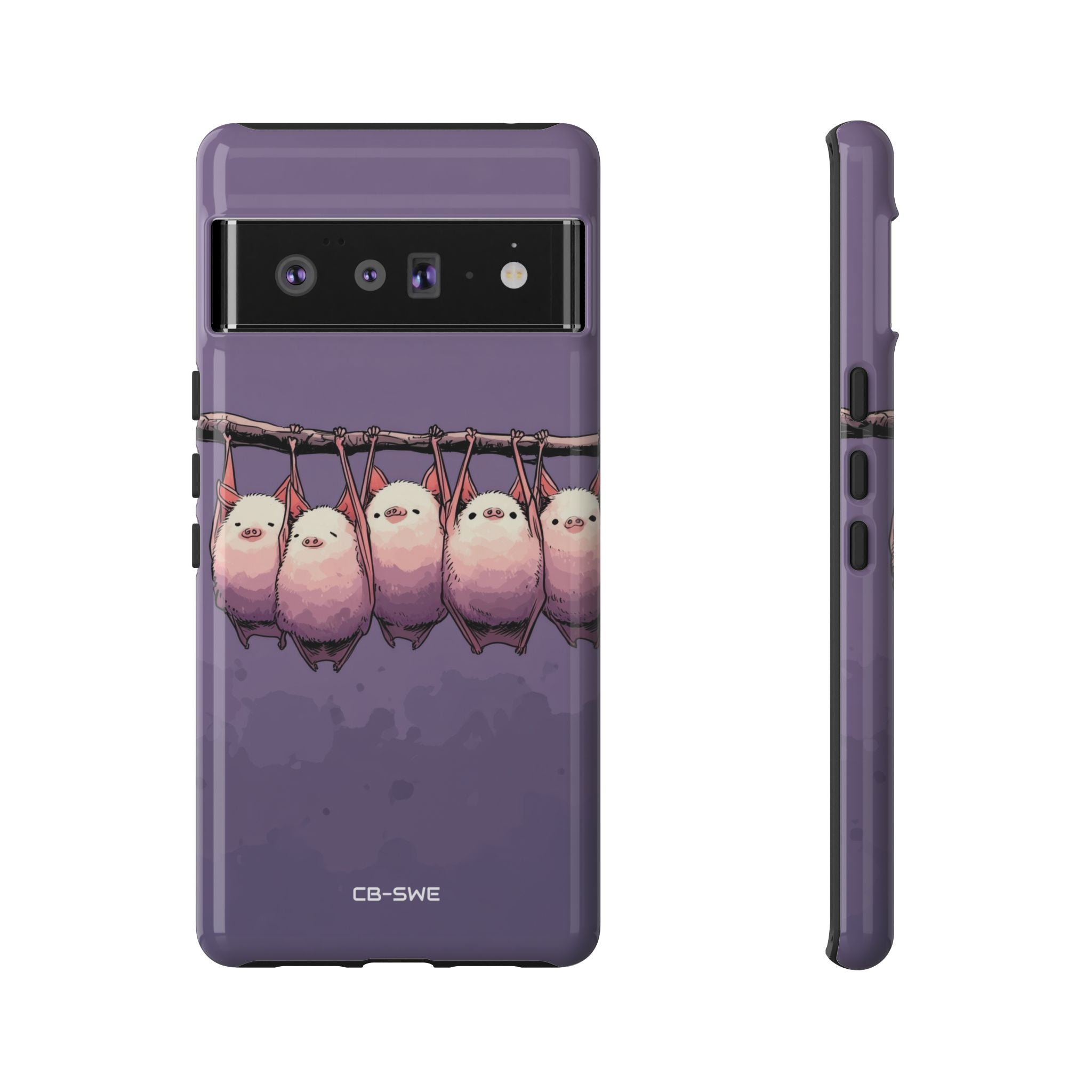Bats Hang Playfully - Google Pixel Case