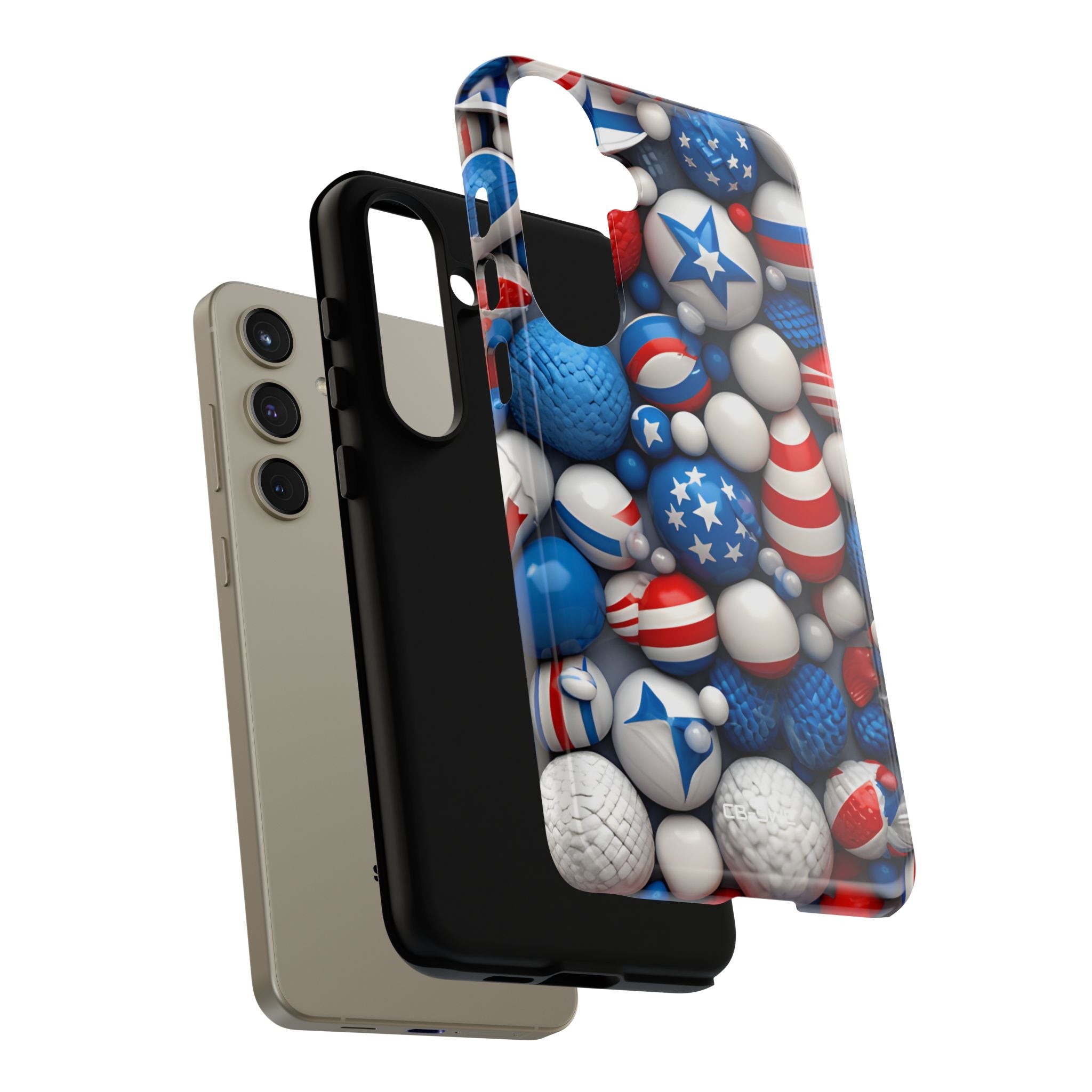 Festive Spheres Cluster - Samsung Case