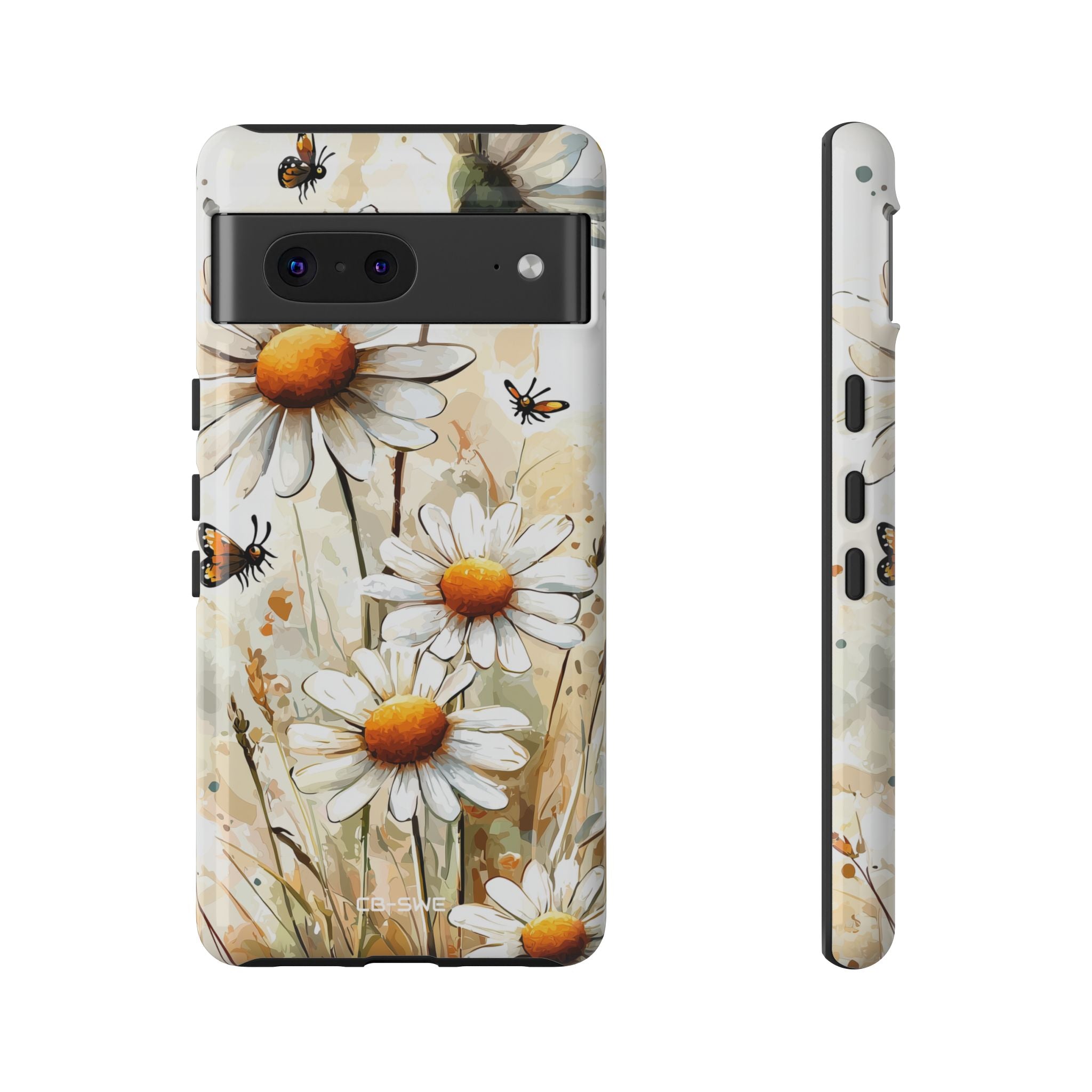 Daisies Dance Light - Google Pixel Case