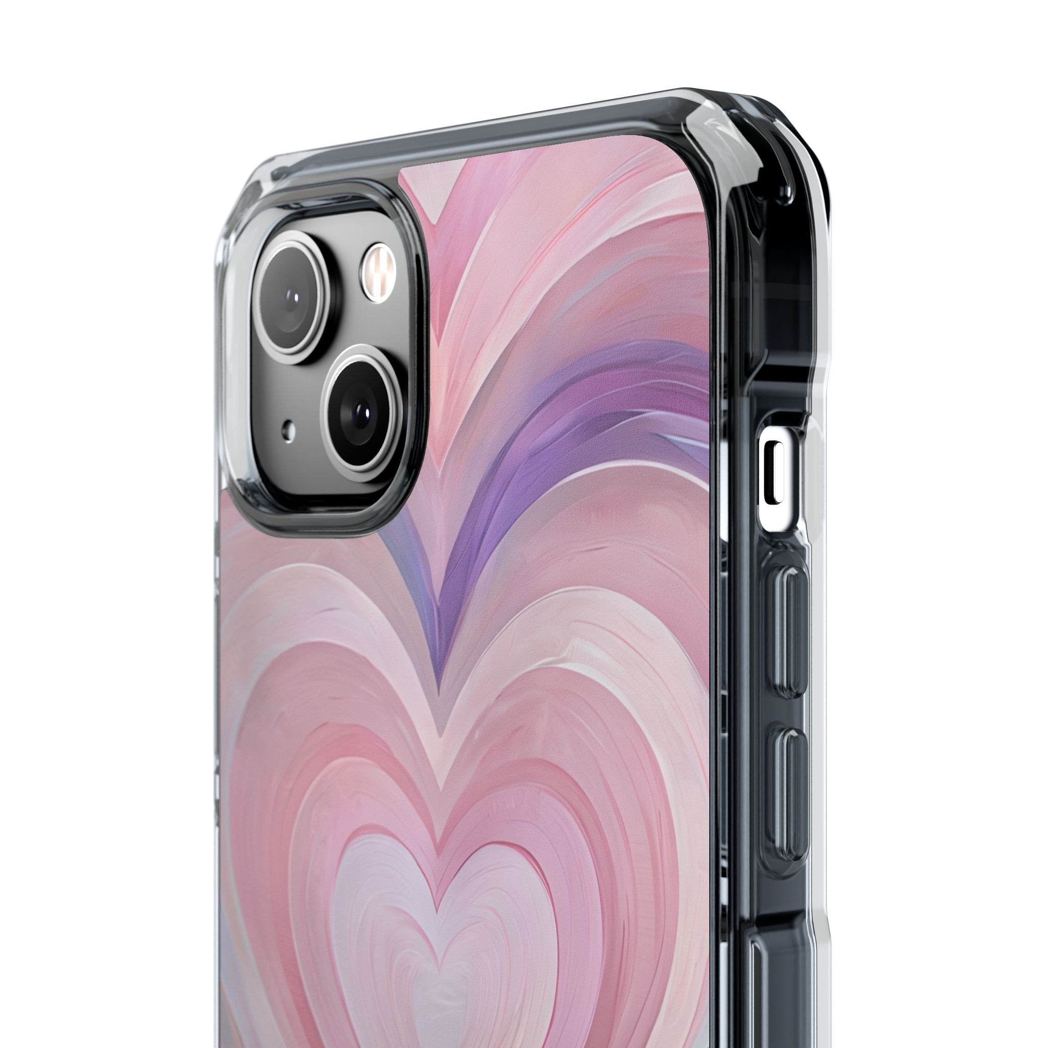 Impressionistic Heart Layers iPhone Case - Impact