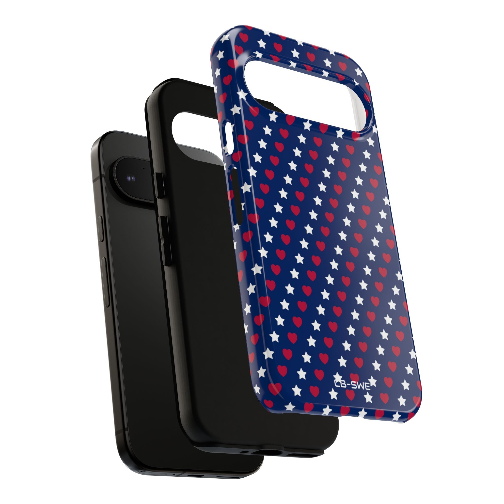 Stars Embrace Hearts - Google Pixel Case