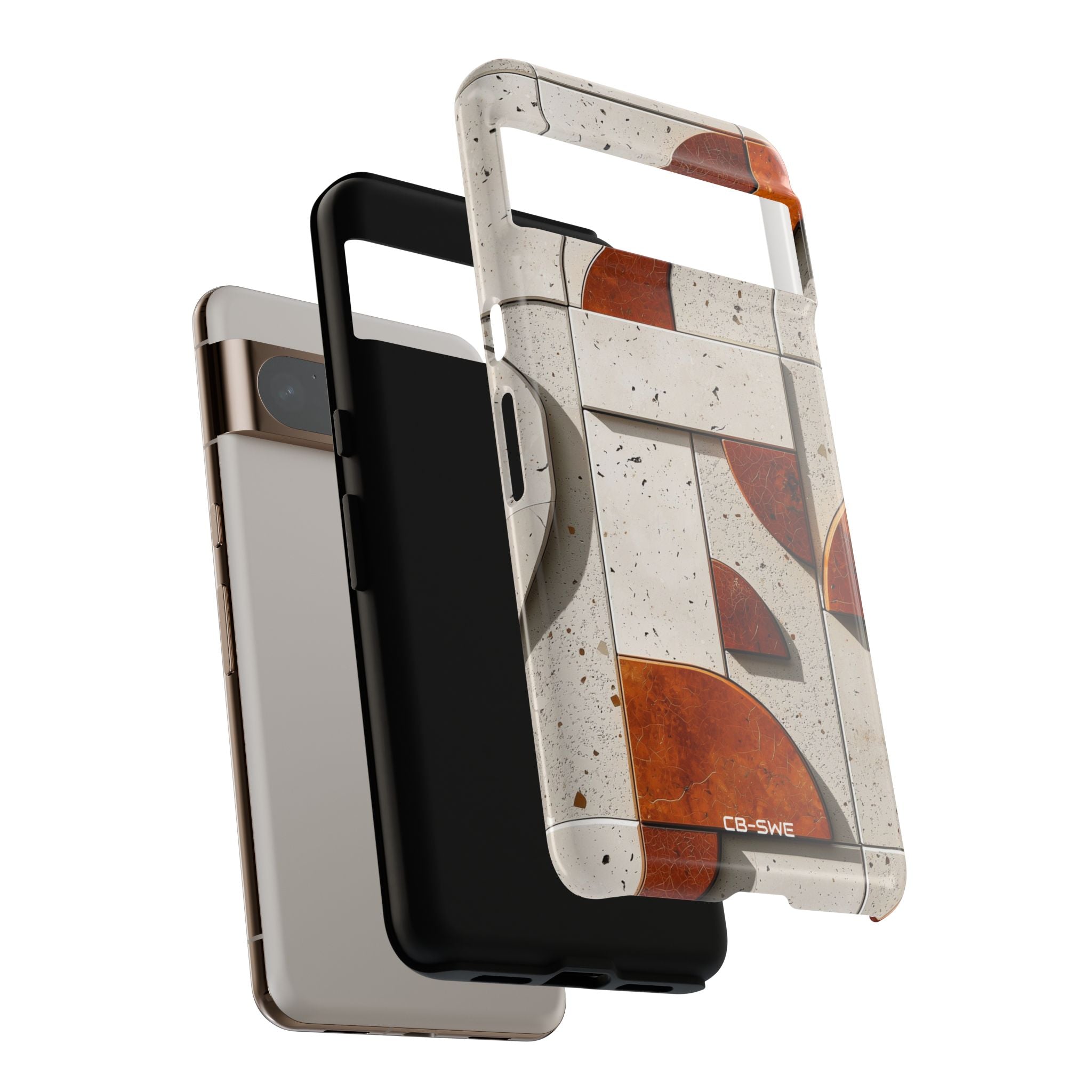 Textured Curves Emerge - Google Pixel Case