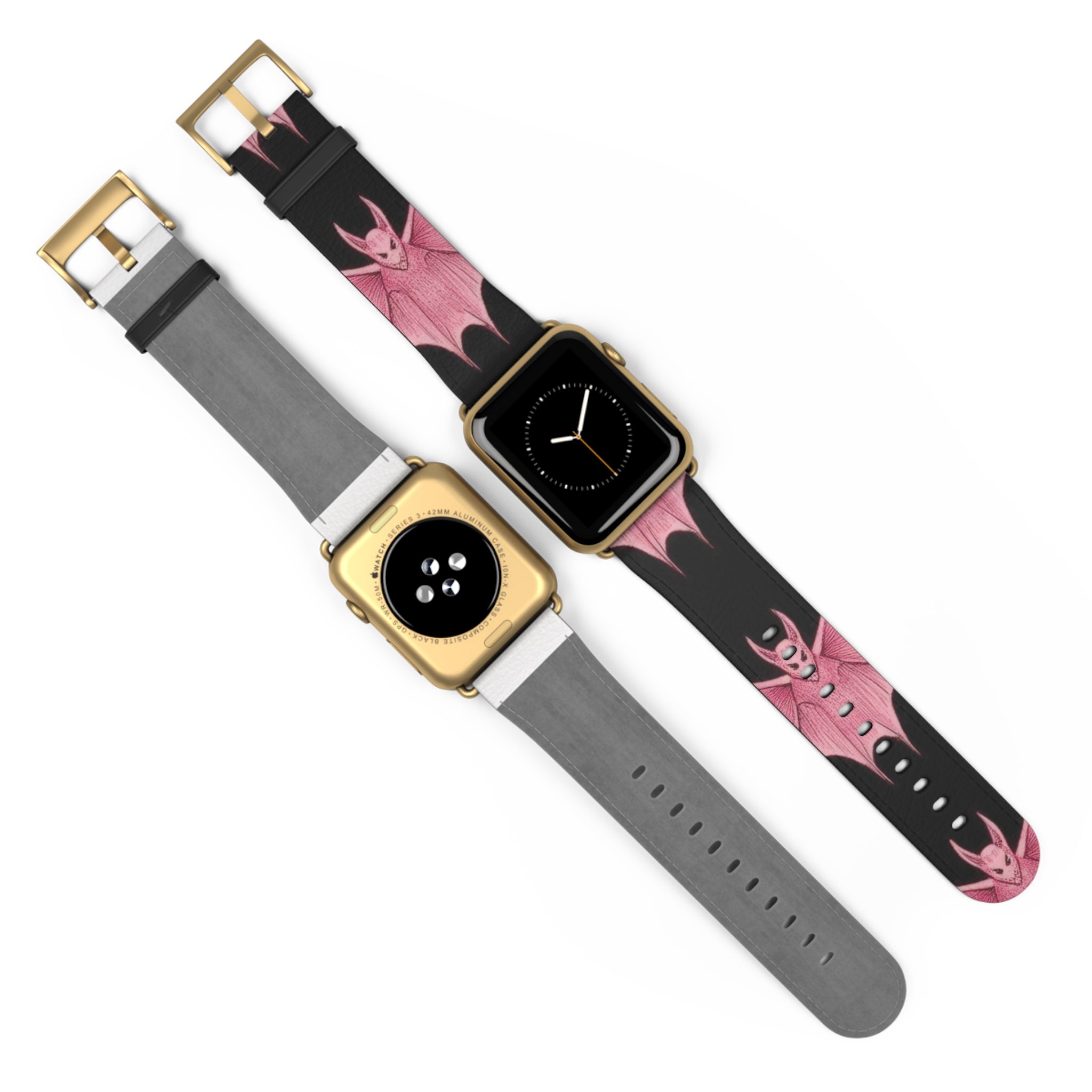 Pink Batwave - Watch Band