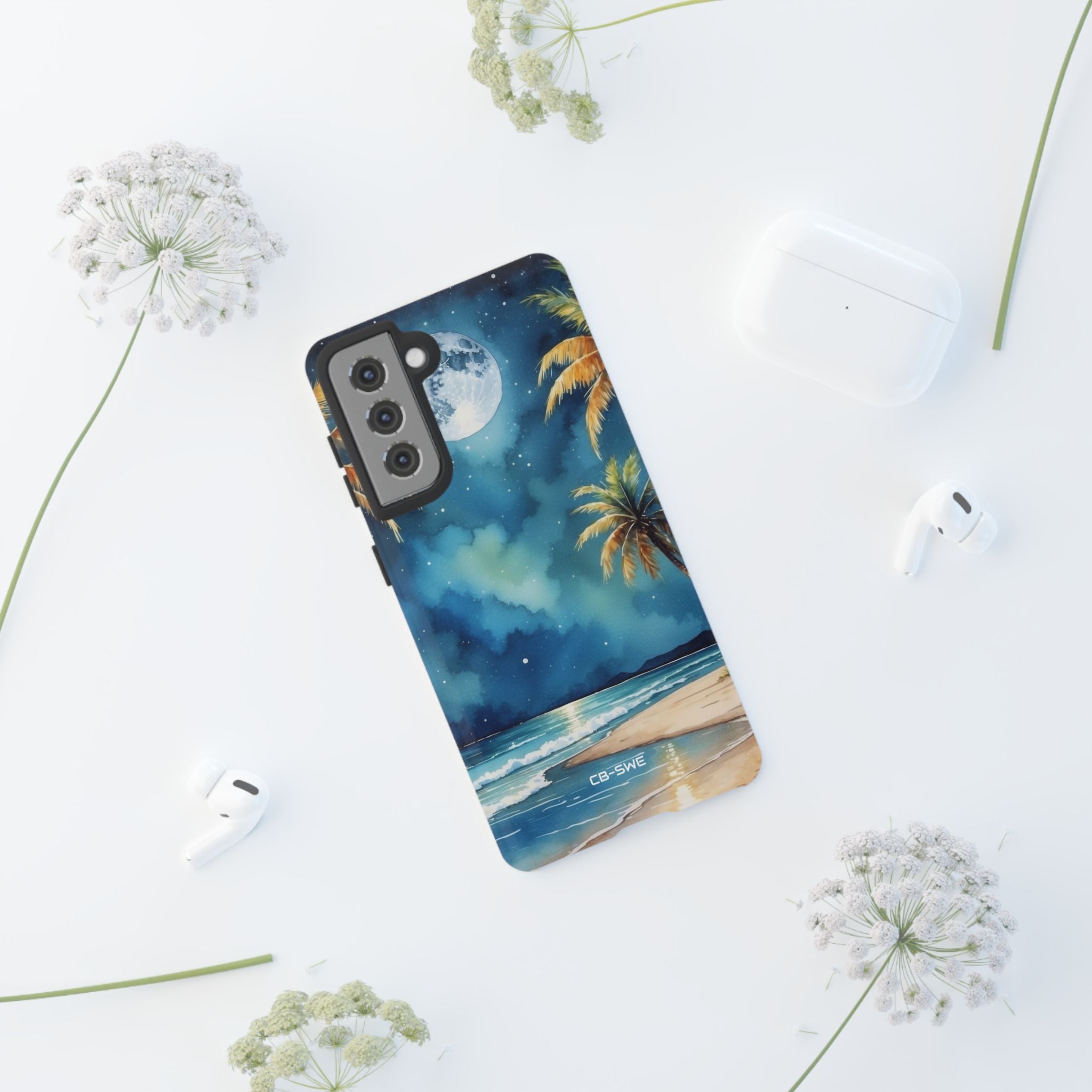 Moonlight Kisses Waves - Samsung Case