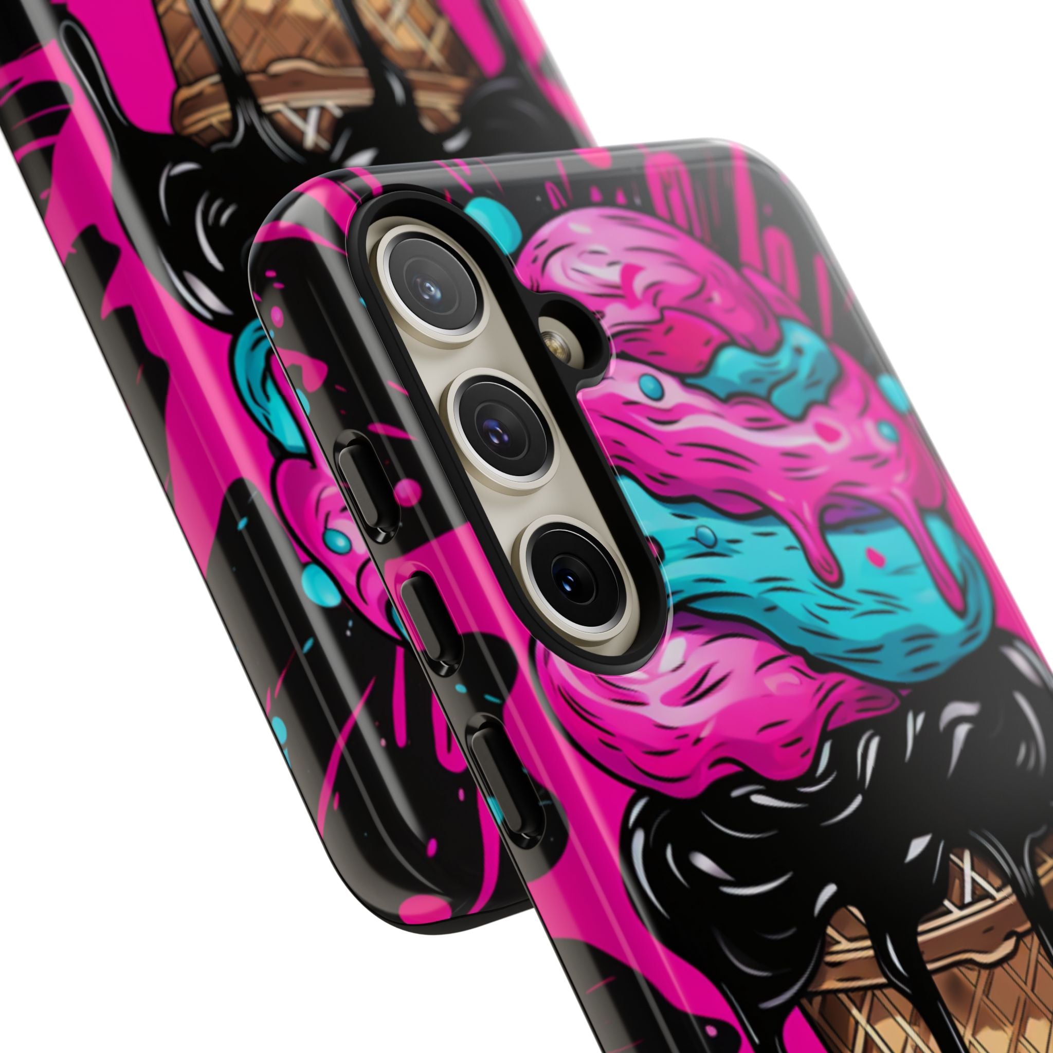 Neon Ice Cream Burst - Samsung Case