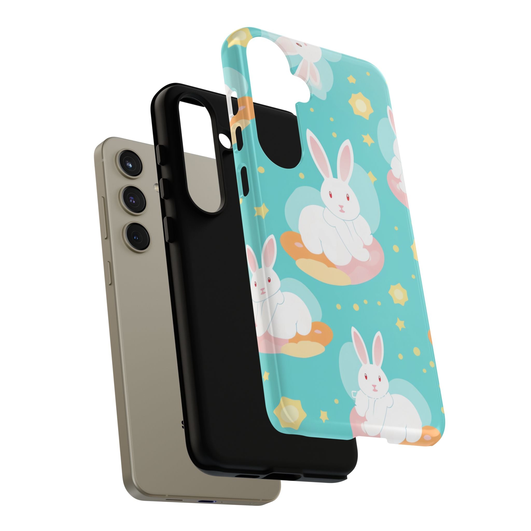 Bunnies Float Dreamily - Samsung Case