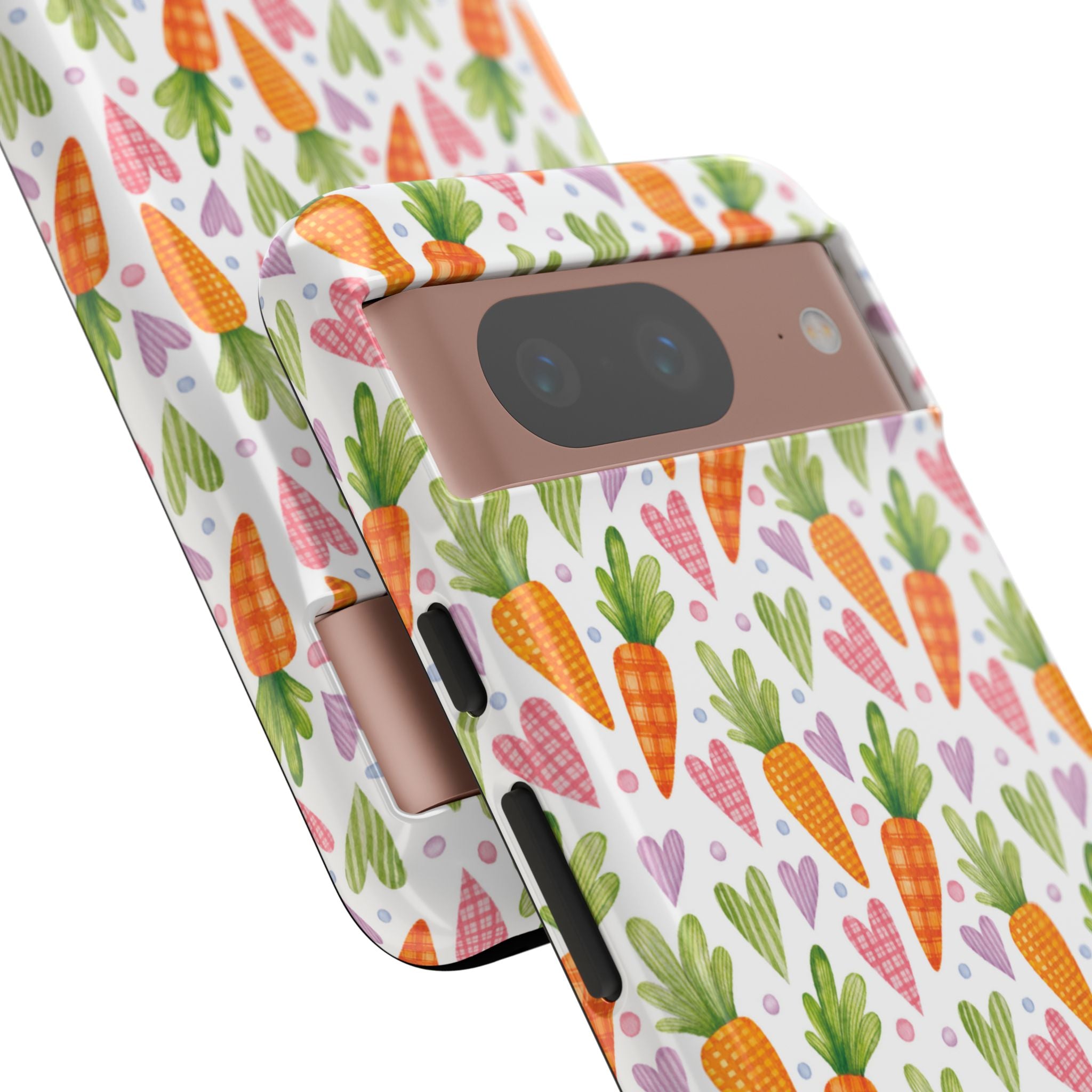 Carrots Embrace Hearts - Google Pixel Case