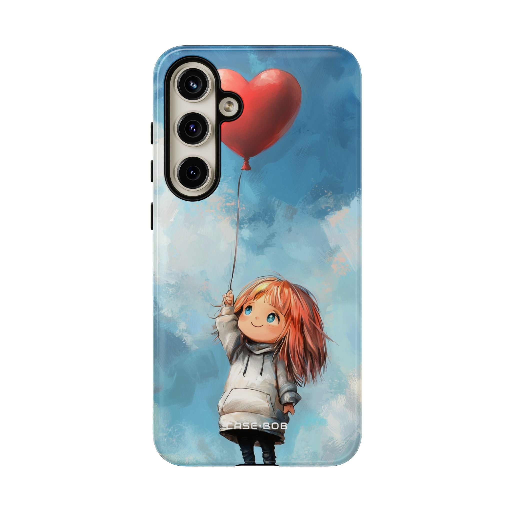 Heart Balloon Whimsy Samsung S24 Plus Case - Tough