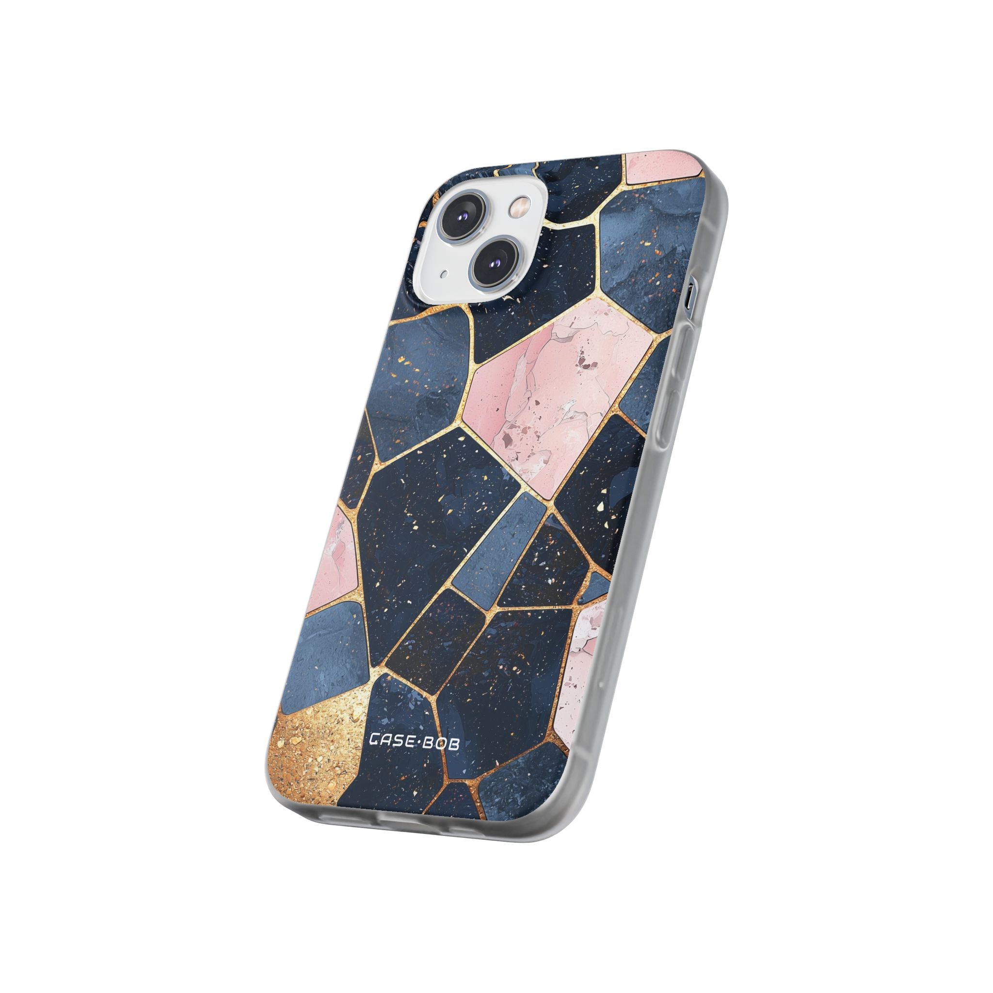 Golden Mosaic iPhone 14 Case - Soft