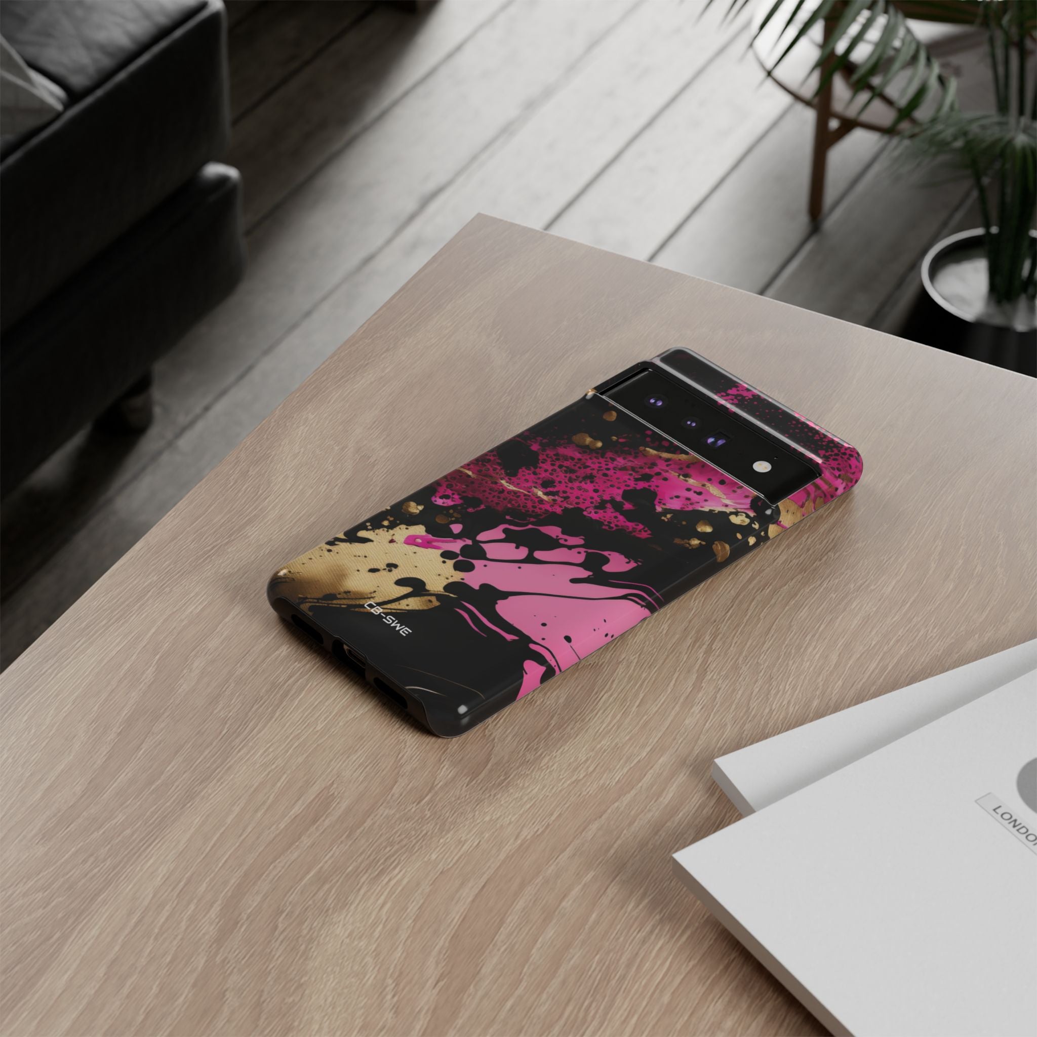 Dynamic Splatter Elegance - Google Pixel Case