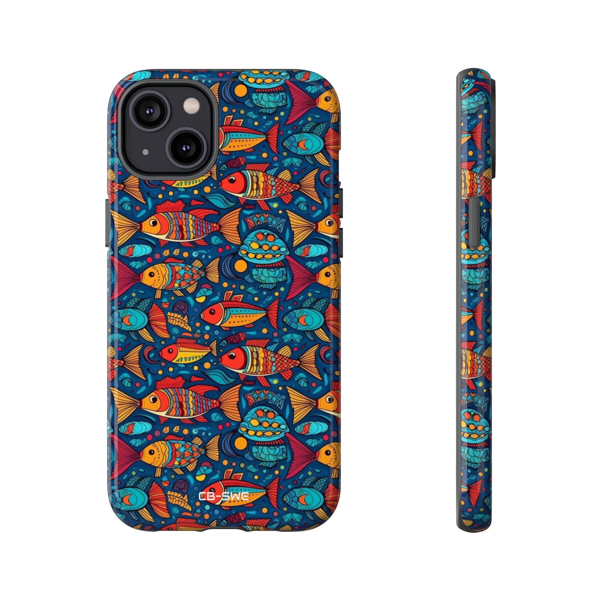 Fish Dance Joyfully - iPhone Case