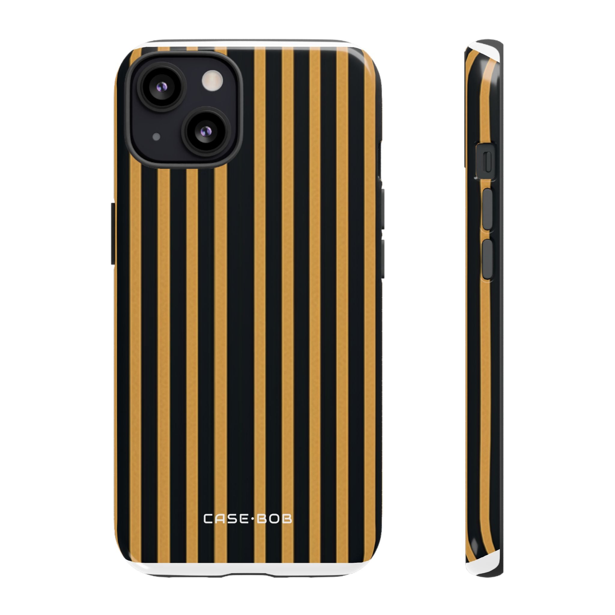 Golden Stripes iPhone 13 Case - Tough