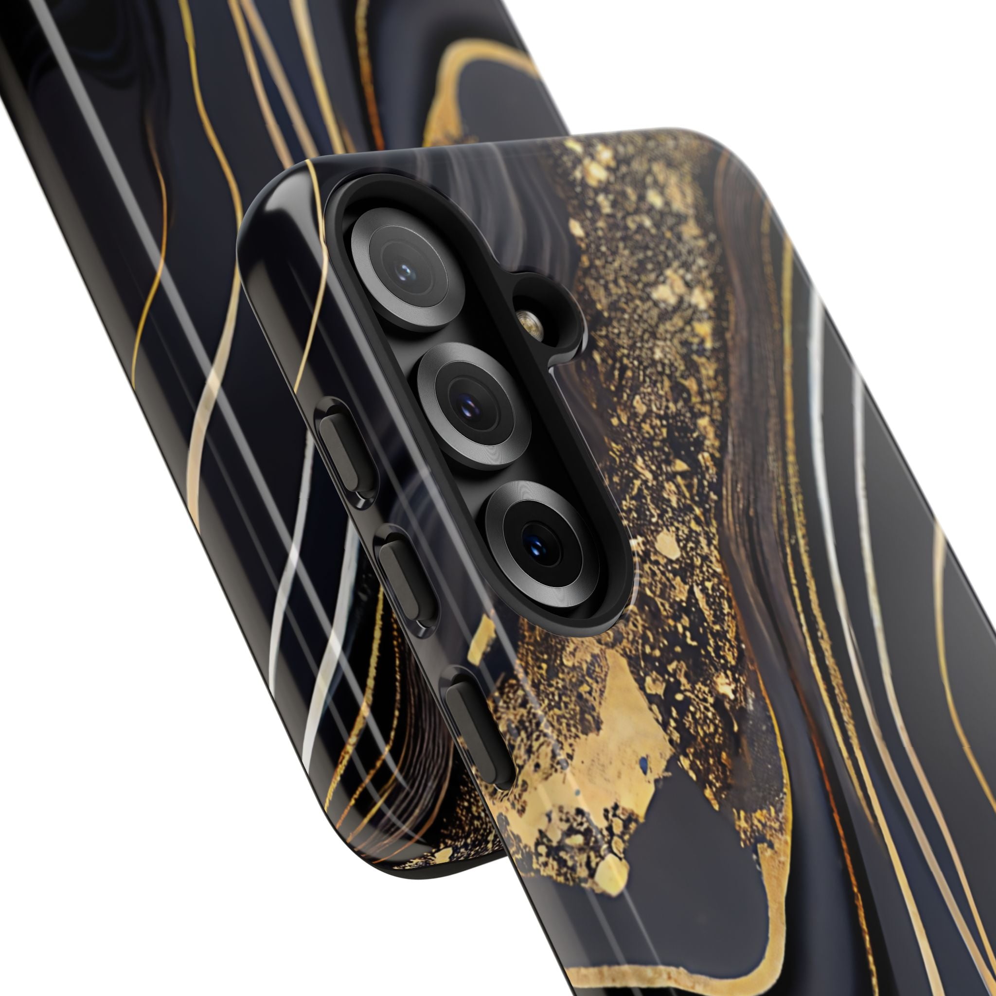 Elegant Gold Streams - Samsung Case