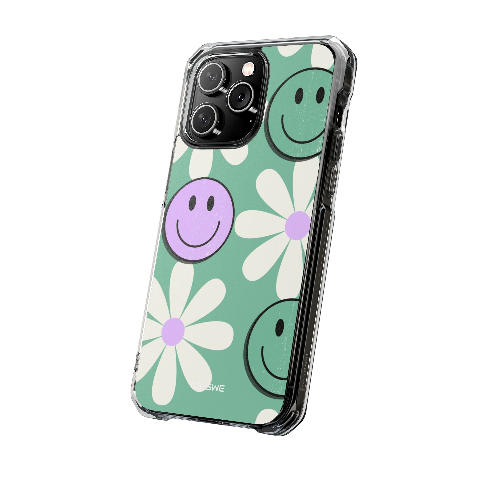 Playful Retro Blooms iPhone Case - Impact
