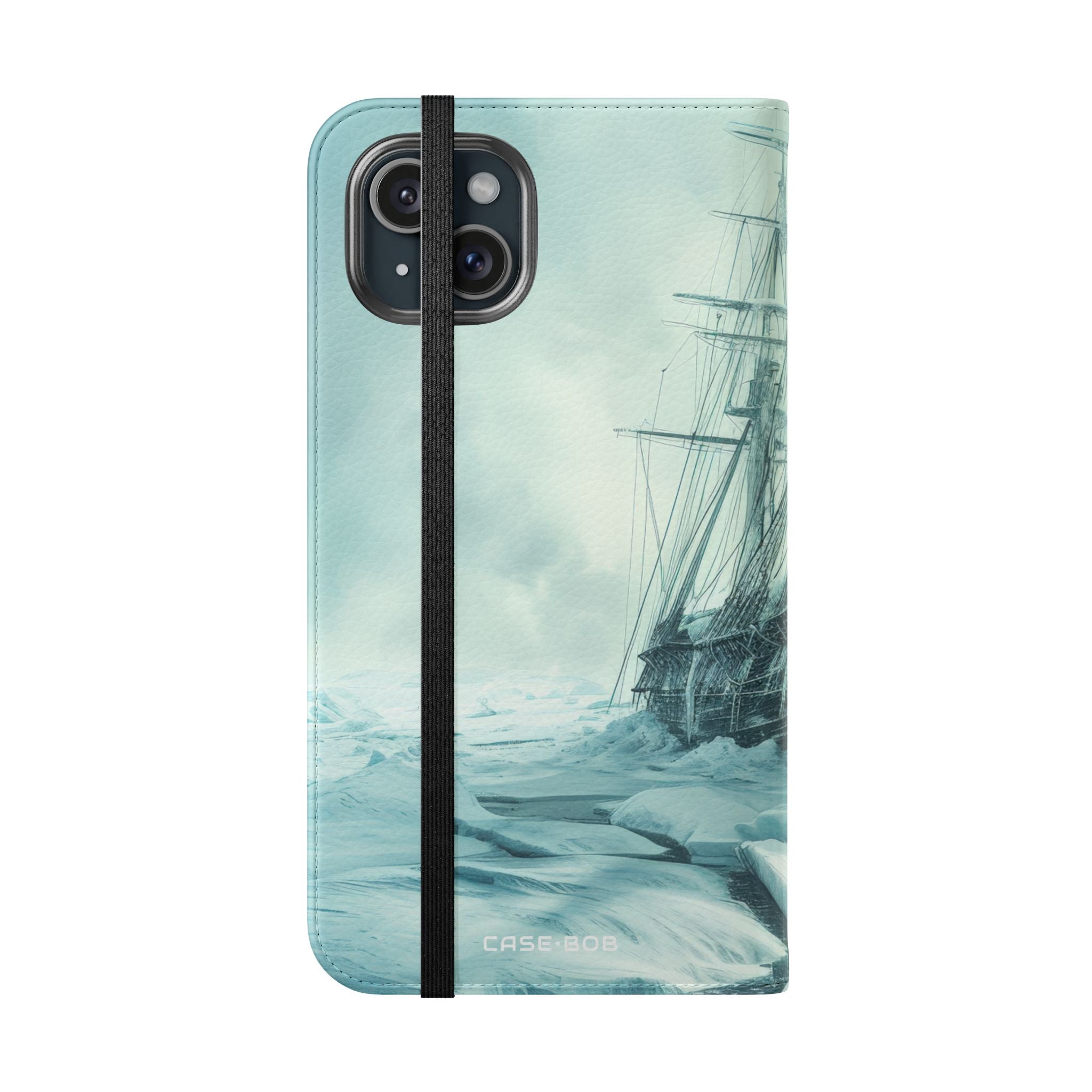 Iced Galleon - iPhone 15 Plus Case - Wallet