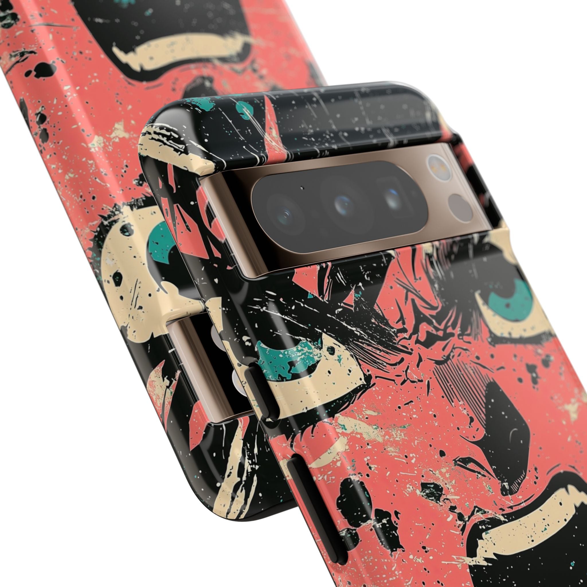 Screaming Face Pink Google Pixel 8 Pro Case - Tough