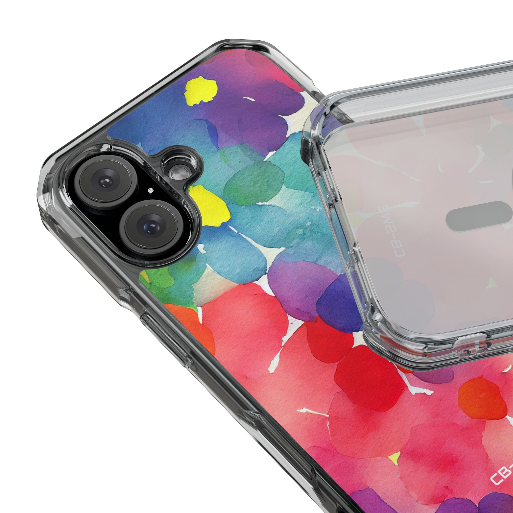 Fluid Color Petals iPhone Case - Impact