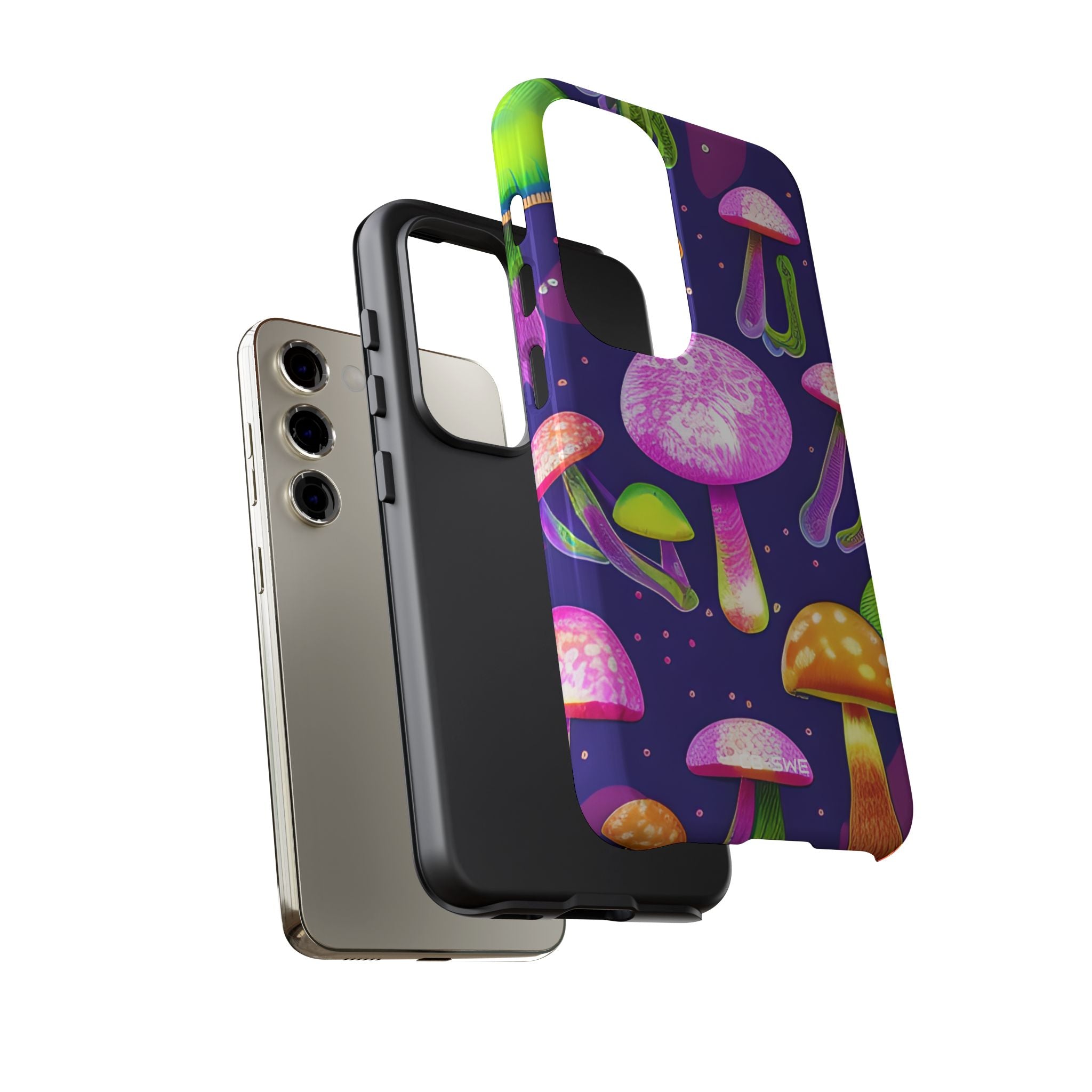 Neon Mushroom Dreams - Samsung Case