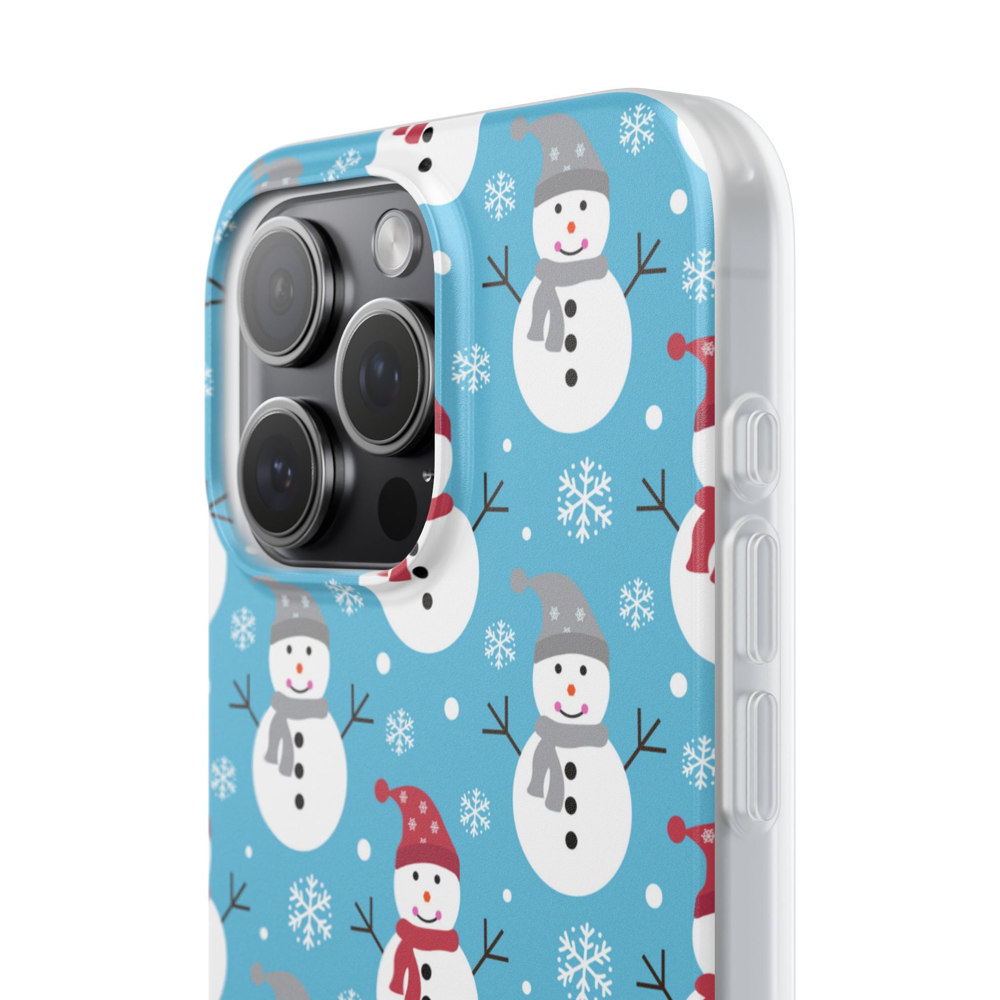 Snowman Parade iPhone 15 Pro Max Case - Soft