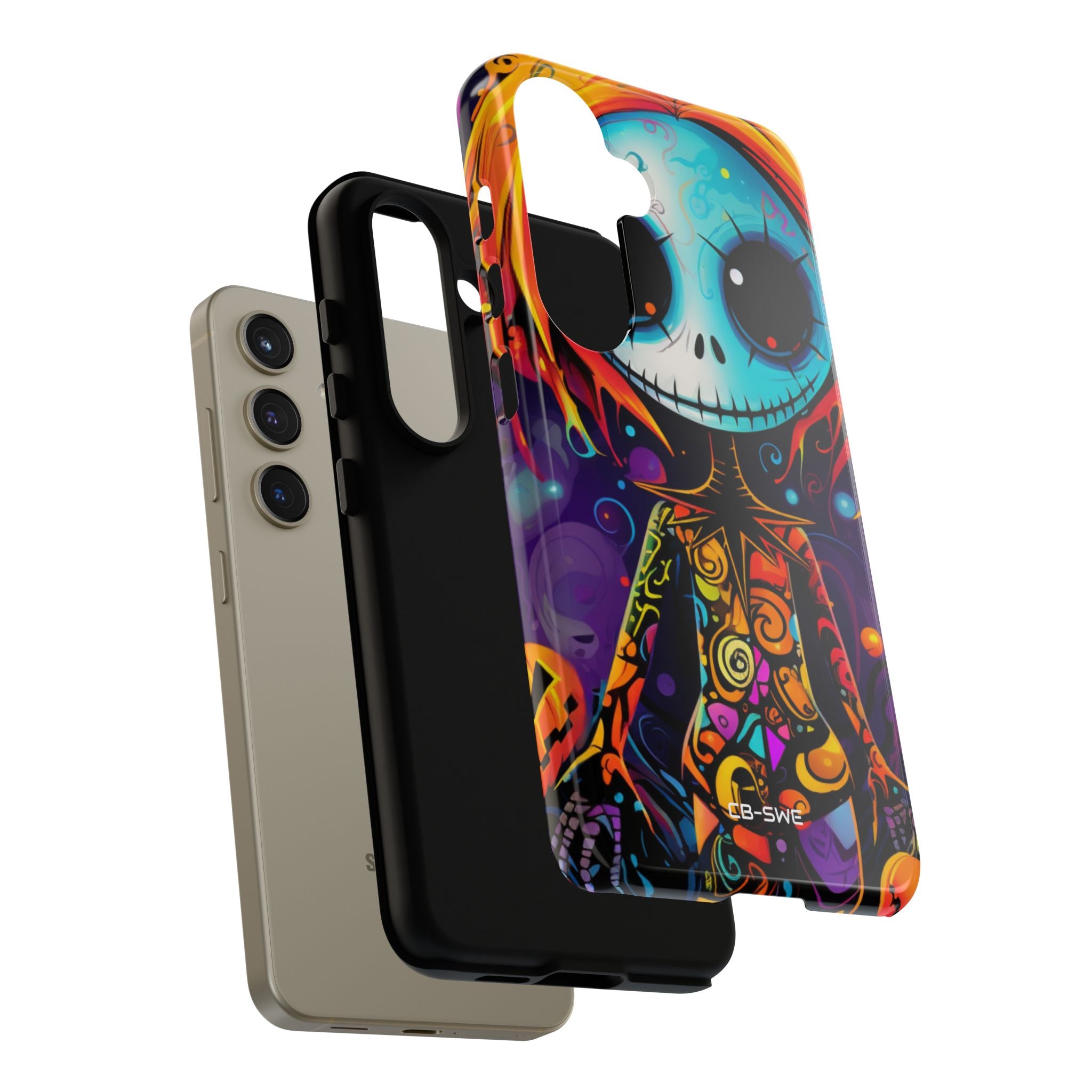 Skeletal Figure Laughs - Samsung Case