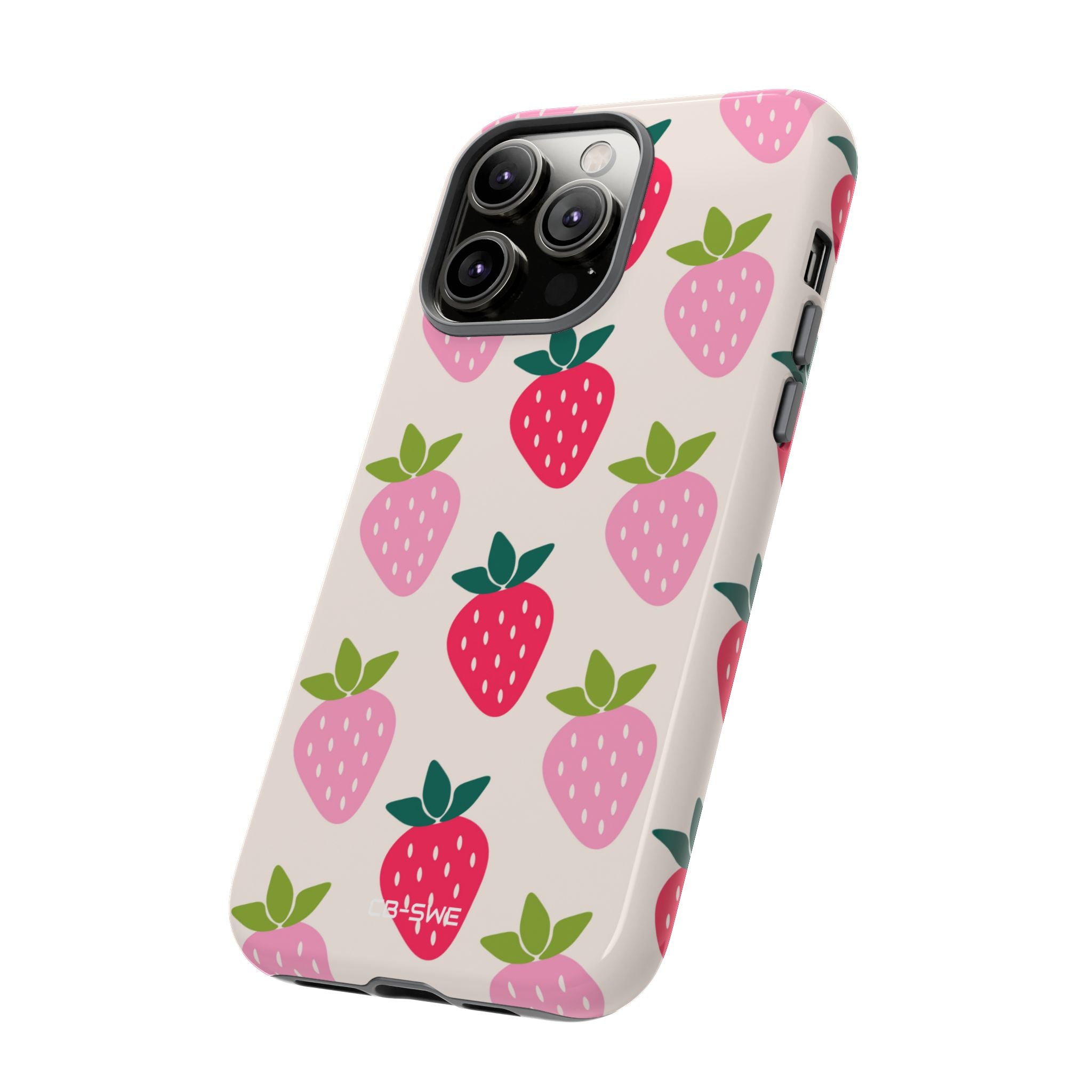 Vibrant Strawberry Rhythm - iPhone Case