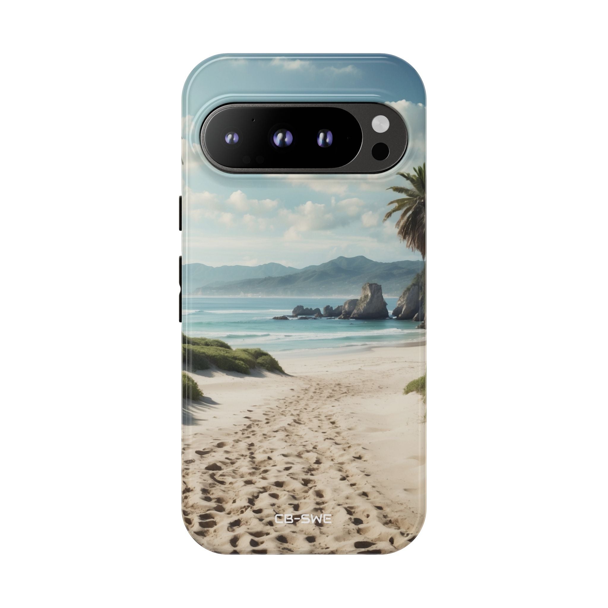 Footprints Trace Sand - Google Pixel Case