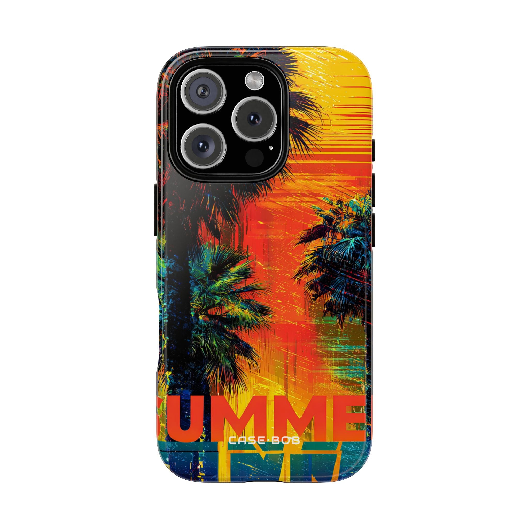 Golden Palms iPhone 16 Pro Case - Tough
