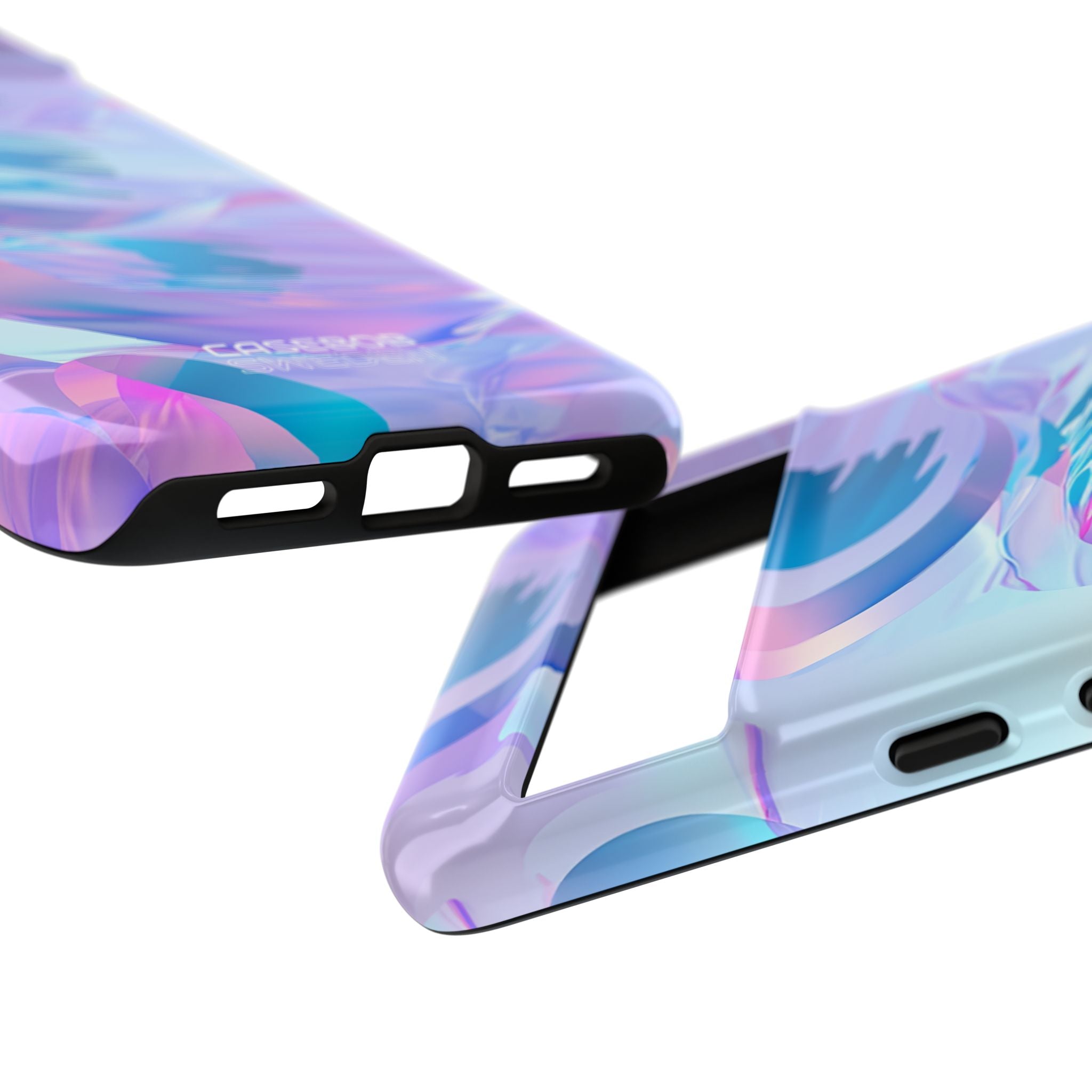 Iridescent Flowing Waves Google Pixel 8 - Tough