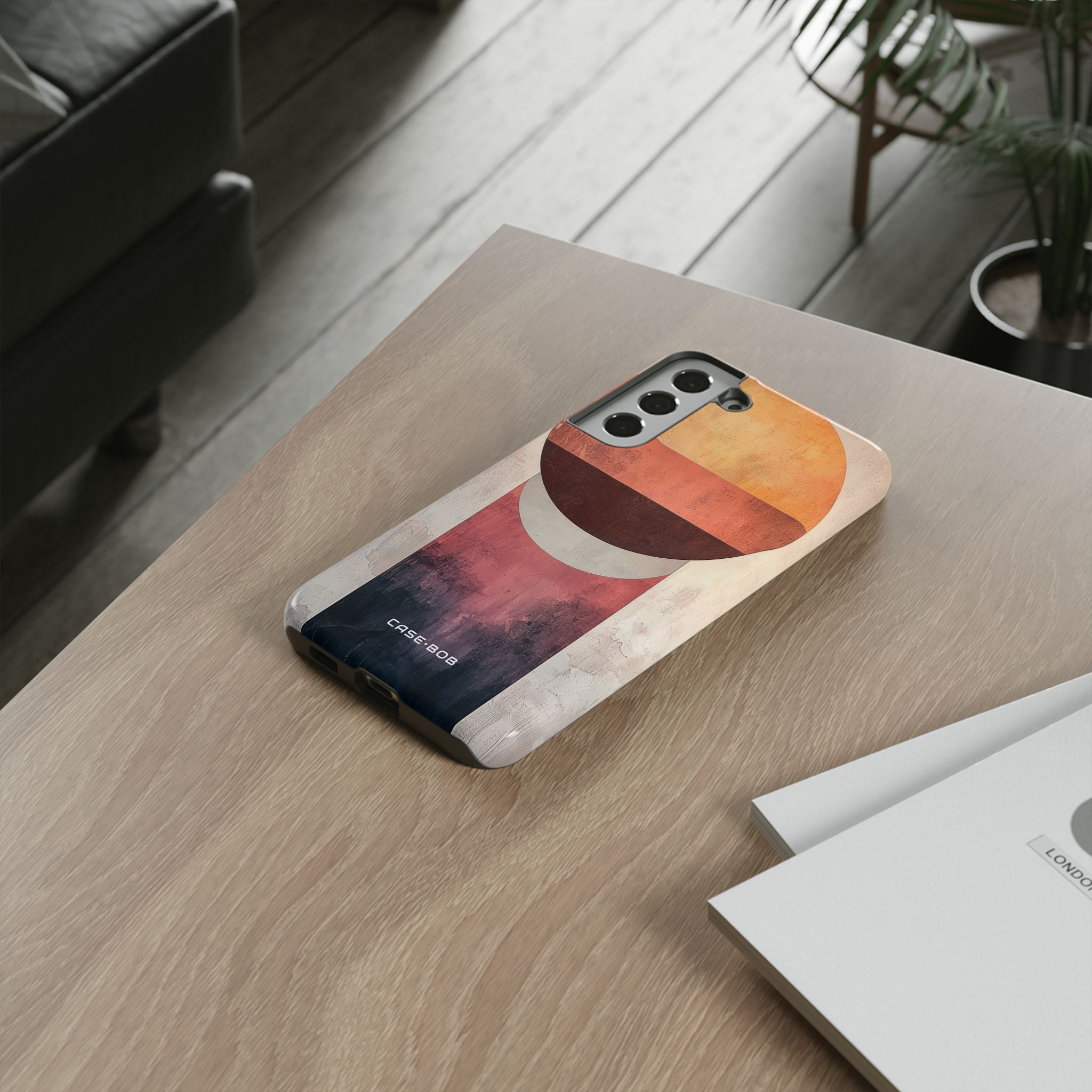 Sunset Orb Samsung S22 Plus Case - Tough