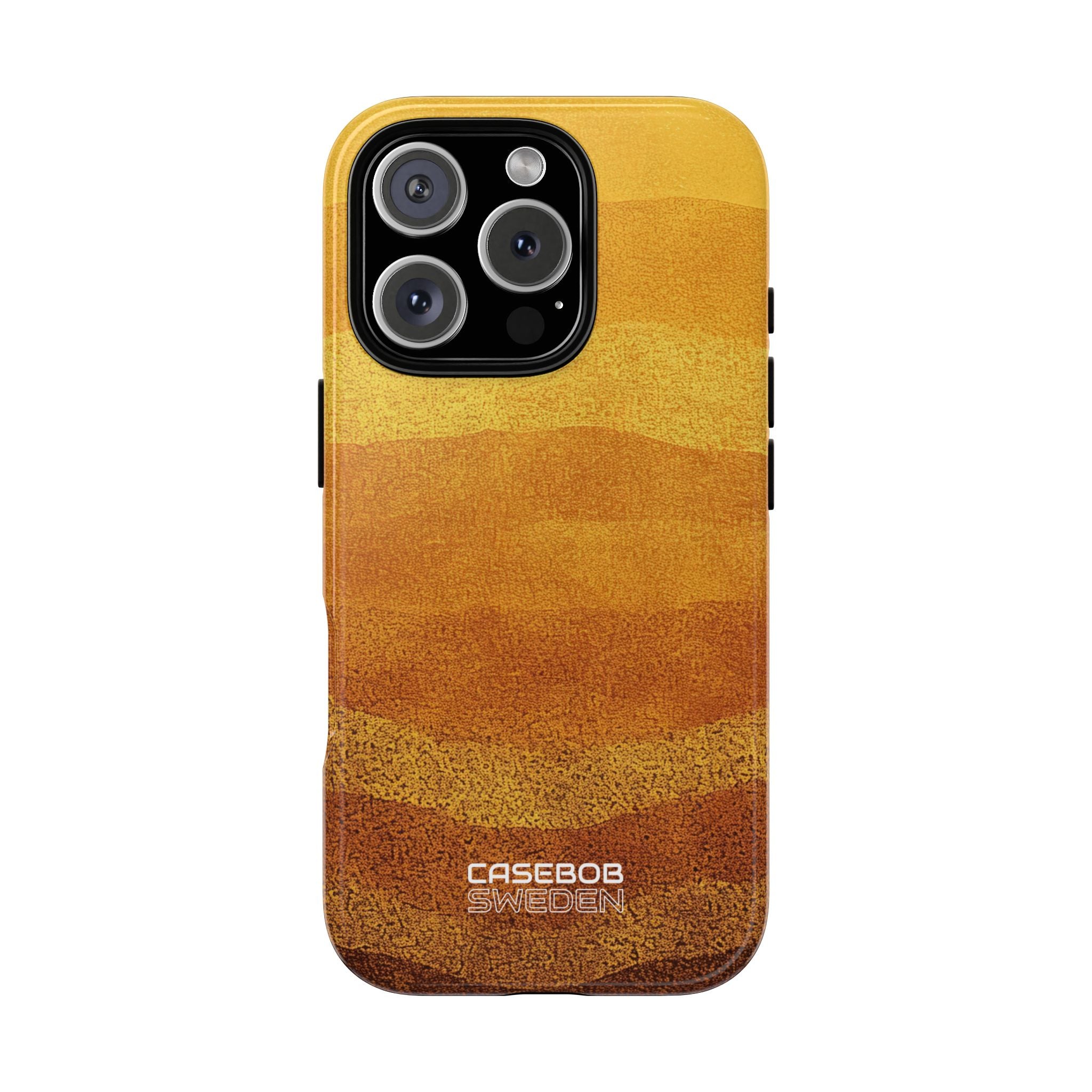 Golden Horizon Layers iPhone 16 - Resistente