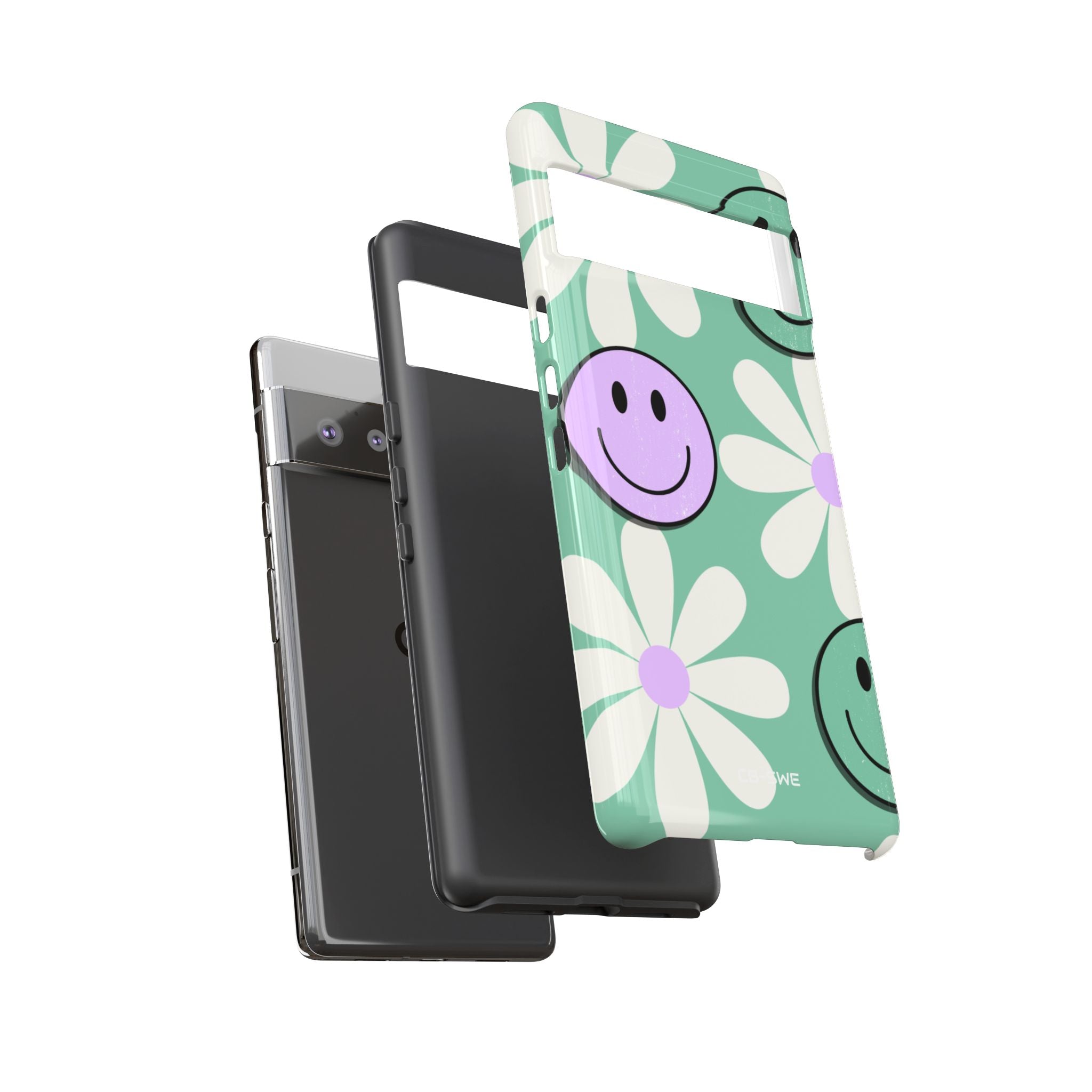 Playful Retro Blooms - Google Pixel Case