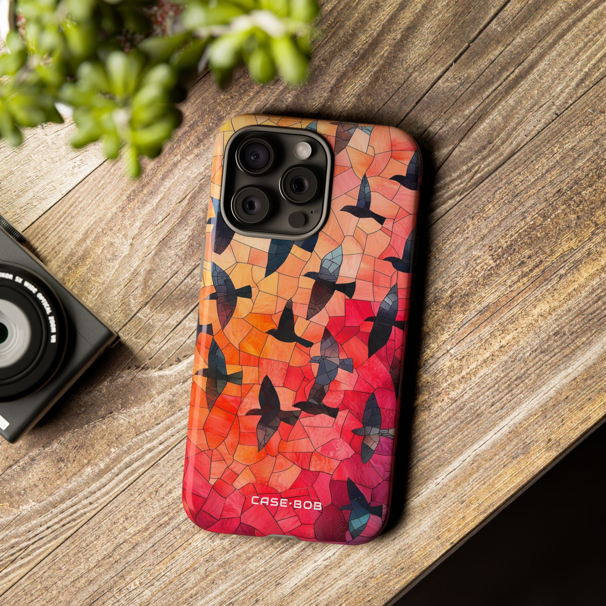 Blackbird Glow iPhone 15 Pro Max Case - Tough